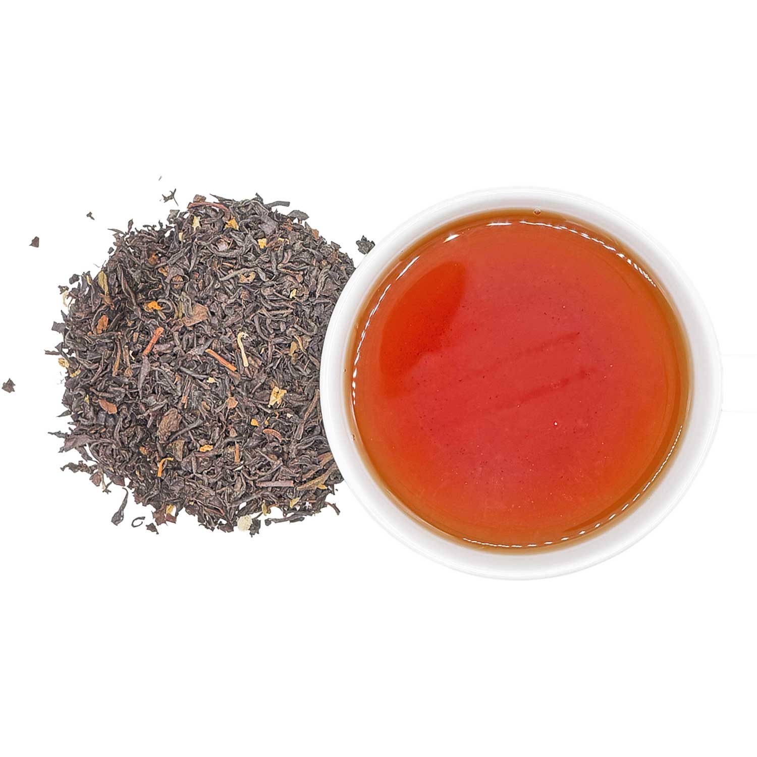 Schwarzer Tee Orange – mit Orangenschalen & Blüten Schwarzer Tee Orange – mit Orangenschalen & Blüten