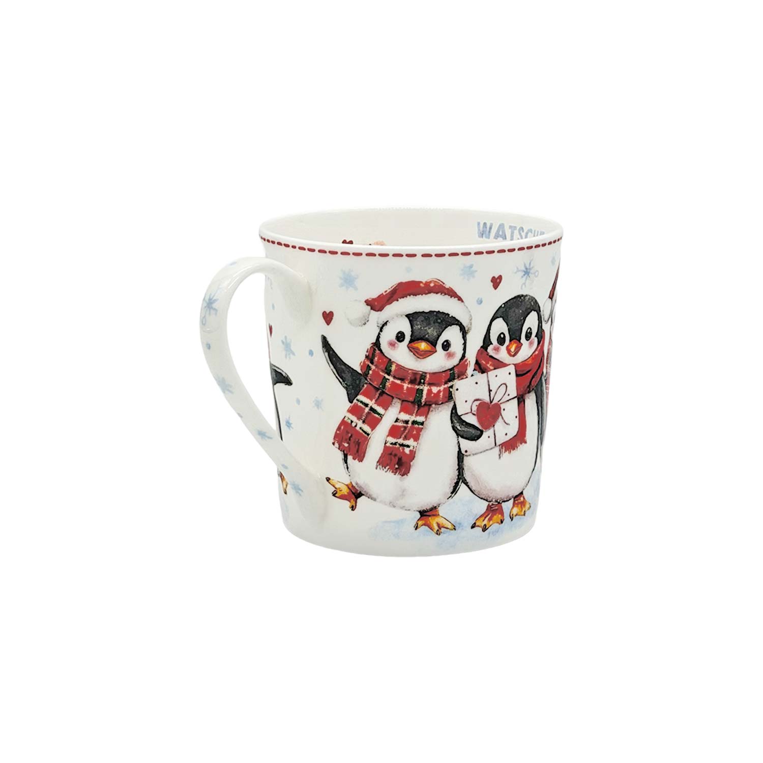 Teetasse „Lustige Pinguine“ aus Fine Bone China – 400 ml
