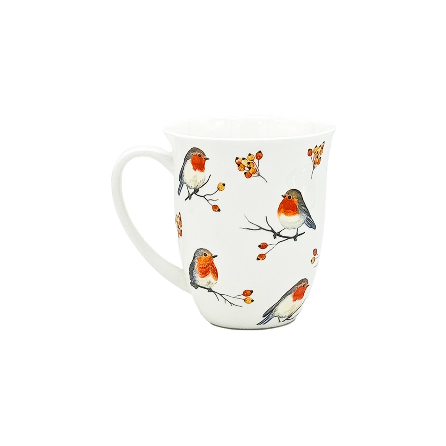 Teetasse "Rotkehlchen Familie" – Winterliche Stimmung für Ihre Teepause Teetasse "Rotkehlchen Familie" – Winterliche Stimmung für Ihre Teepause
