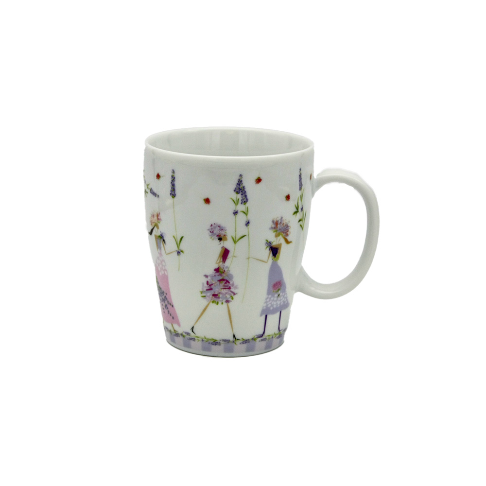 Teetasse „Flower Girls“ aus Porzellan