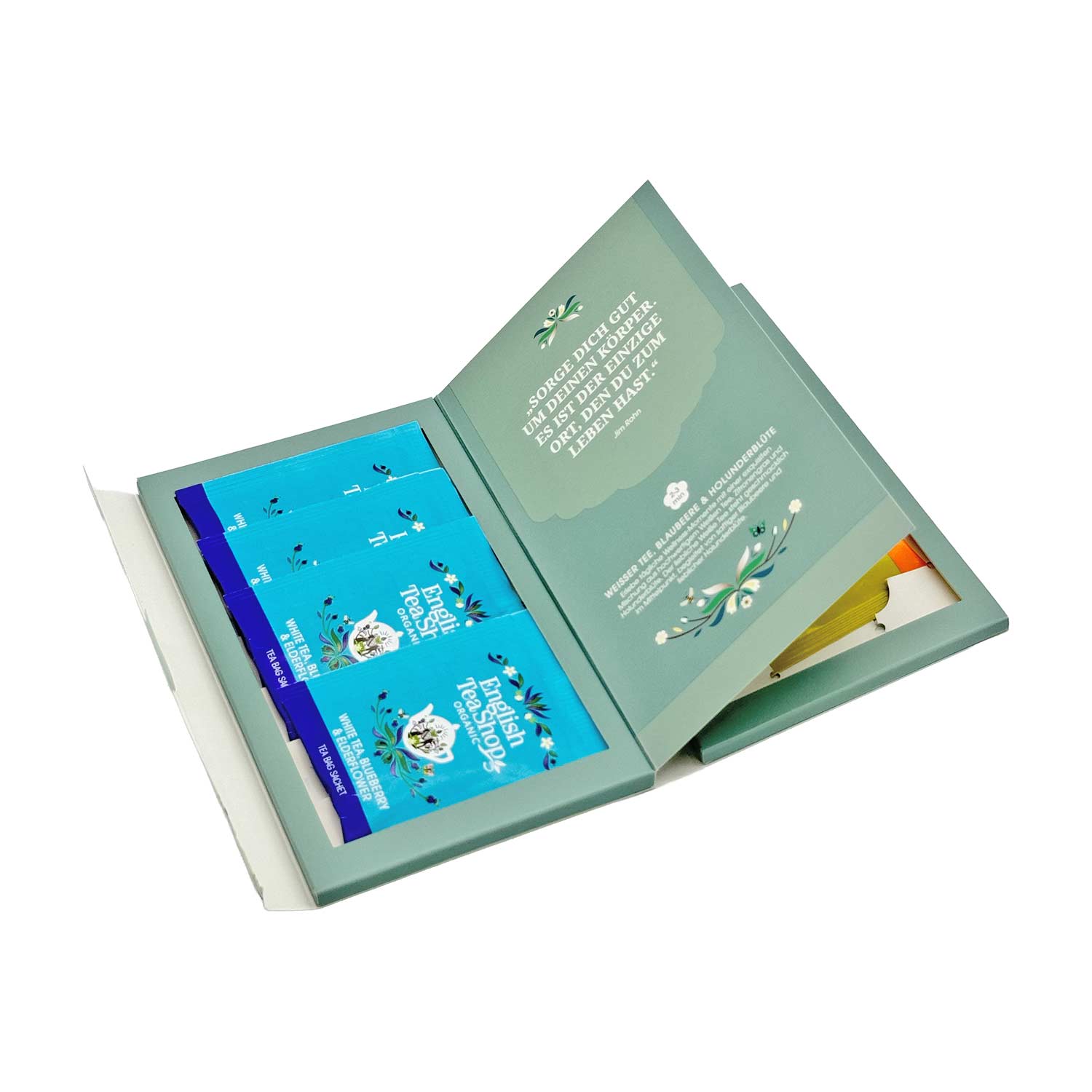 English Tea Shop - Tee-Poesie "Spa Moments", 8 Teebeutel, BIO