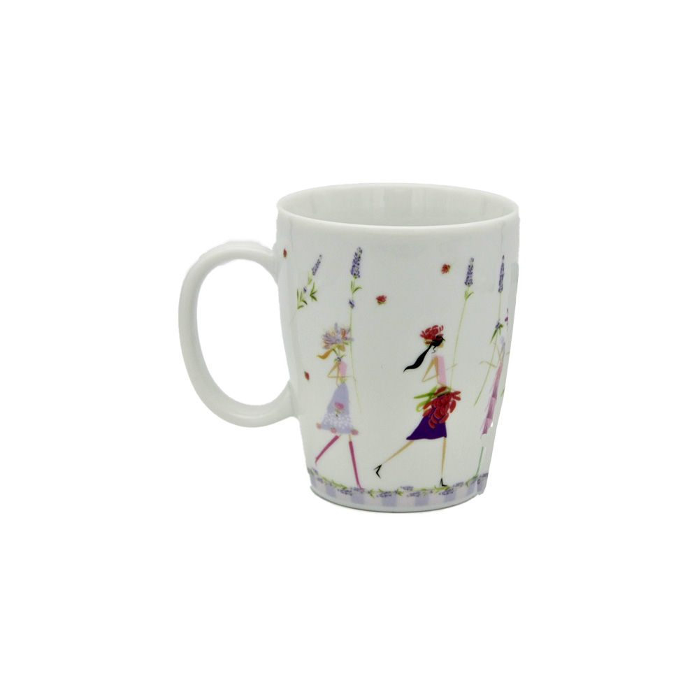 Teetasse „Flower Girls“ aus Porzellan