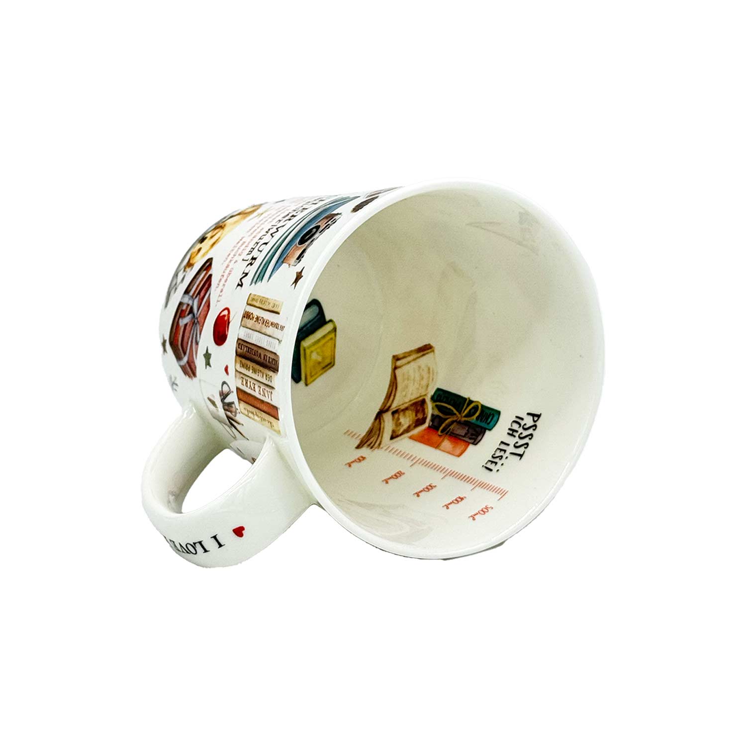 Teetasse „Bücherwurm“ – Für Leseratten mit Geschmack Teetasse „Bücherwurm“ – Für Leseratten mit Geschmack