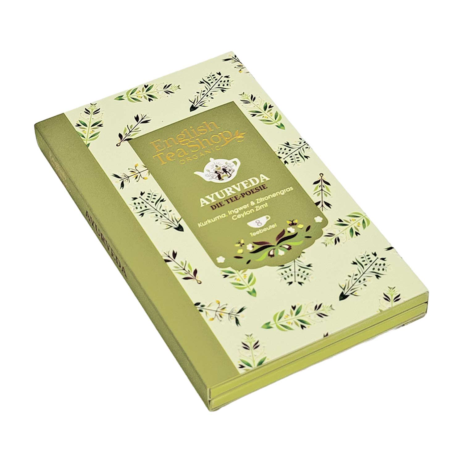 English Tea Shop - Tee-Poesie "Ayurveda", 8 Teebeutel, BIO English Tea Shop - Tee-Poesie "Ayurveda", 8 Teebeutel, BIO