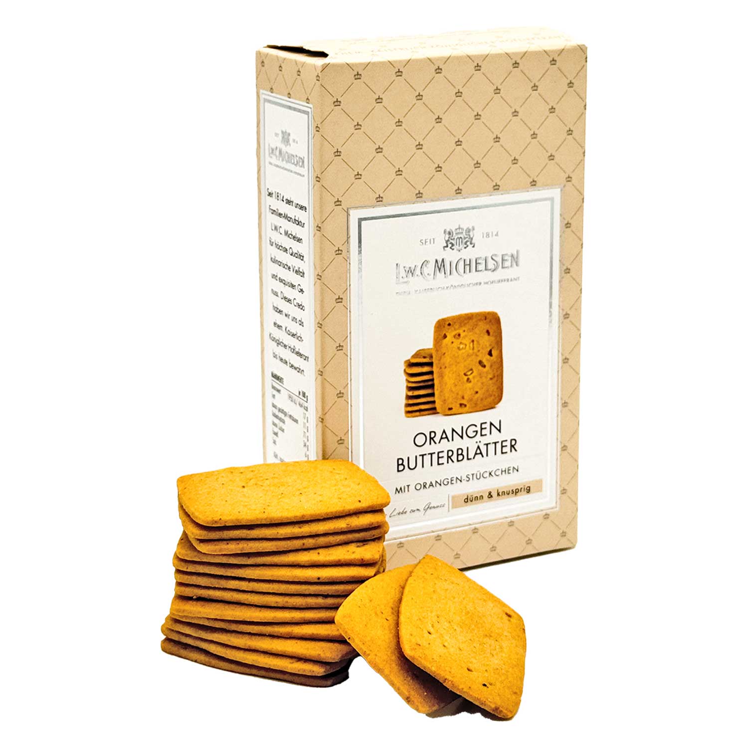 Orangen-Butterblätter – Feine Blätter, fruchtige Eleganz