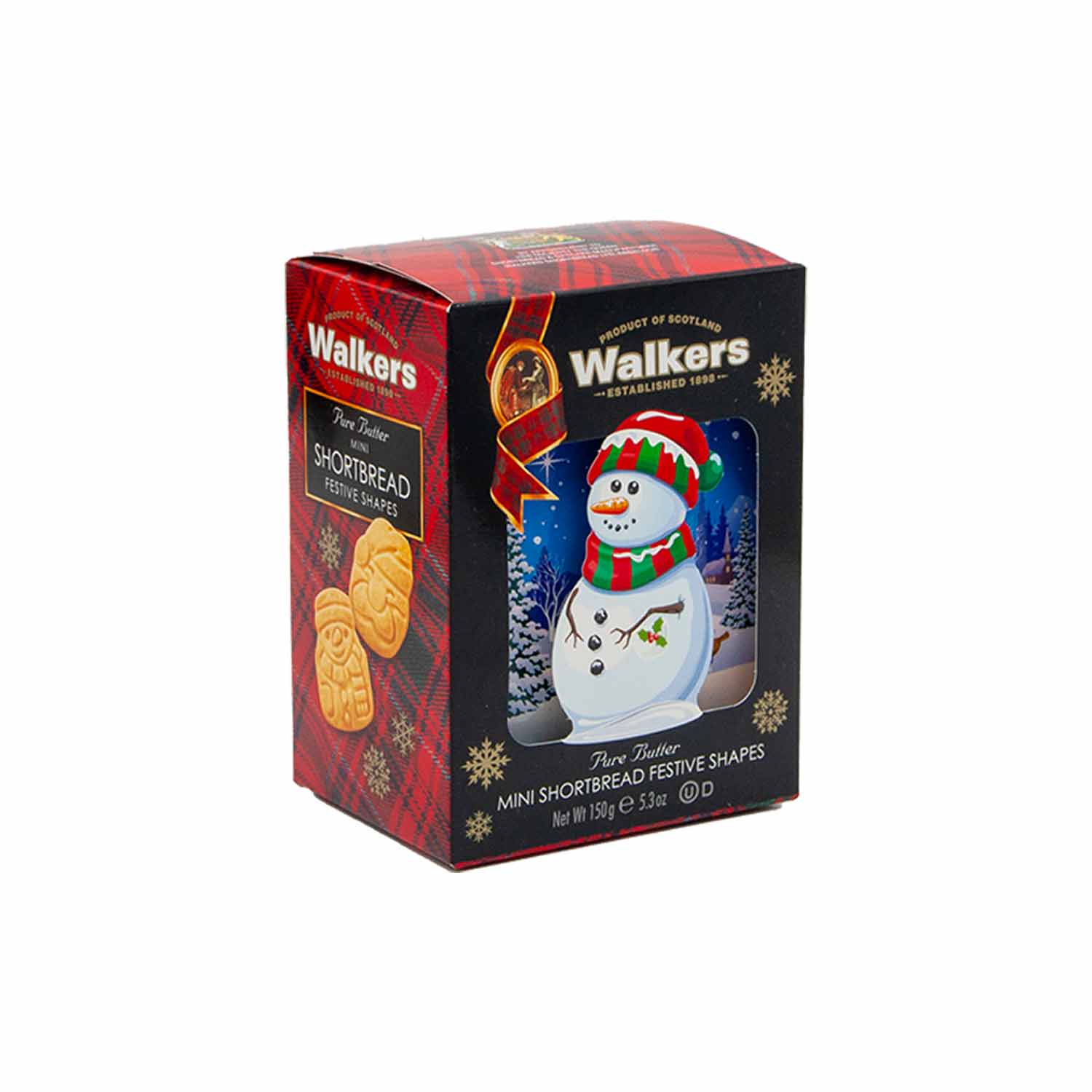 Walkers Shortbread Festive Shapes, 175g