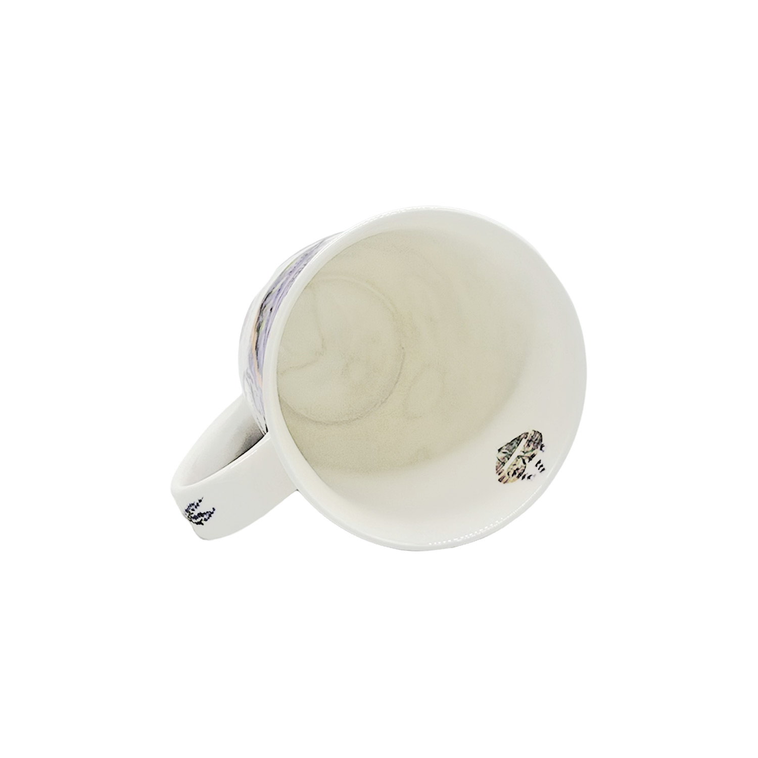 Porzellantasse „La Provence“ – Fine Bone China Tasse im Lavendel-Design, 400ml Porzellantasse „La Provence“ – Fine Bone China Tasse im Lavendel-Design, 400ml