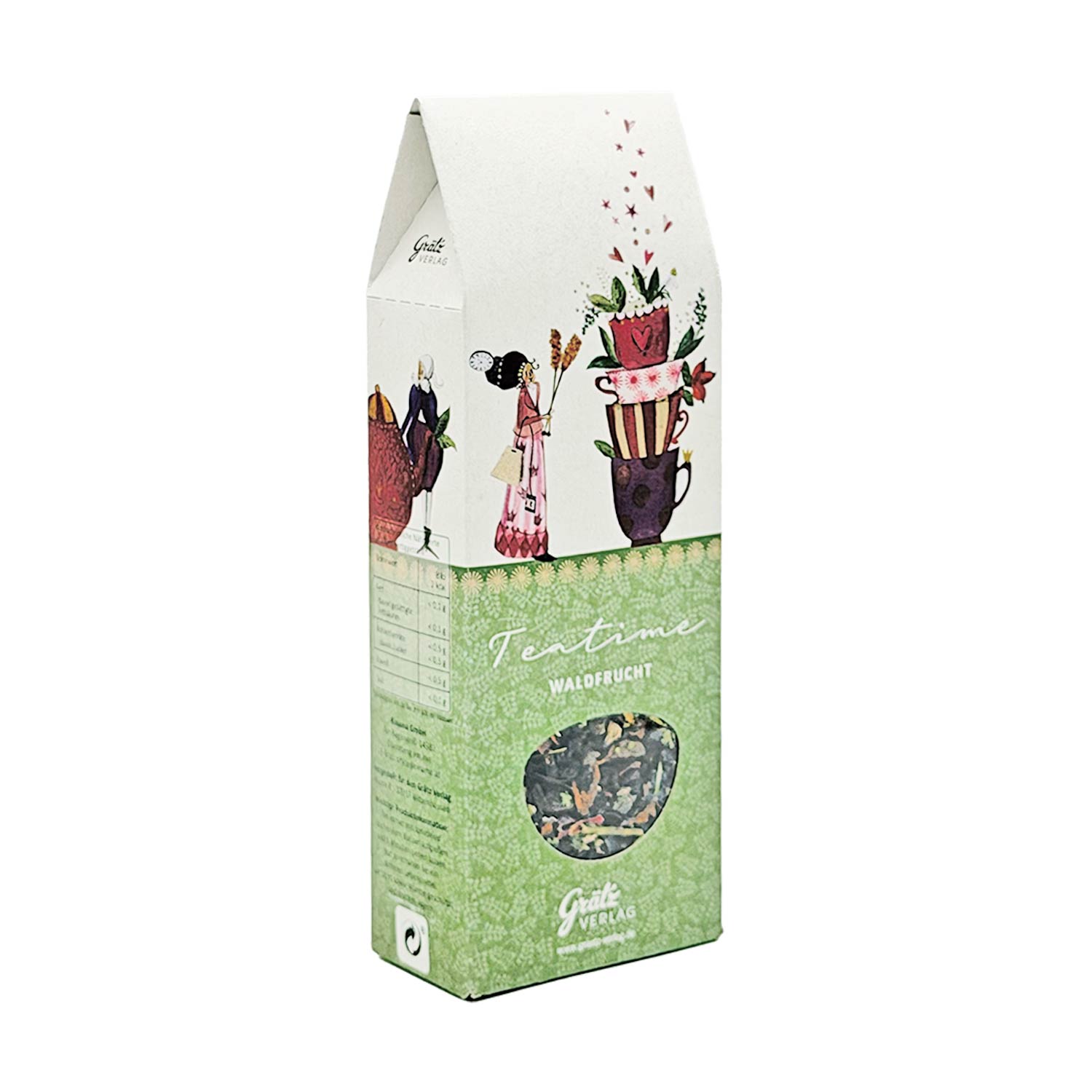 Teeset „Teezeit Genussmoment Deluxe“ – Tasse, Tee & Teekanne im harmonischen Set