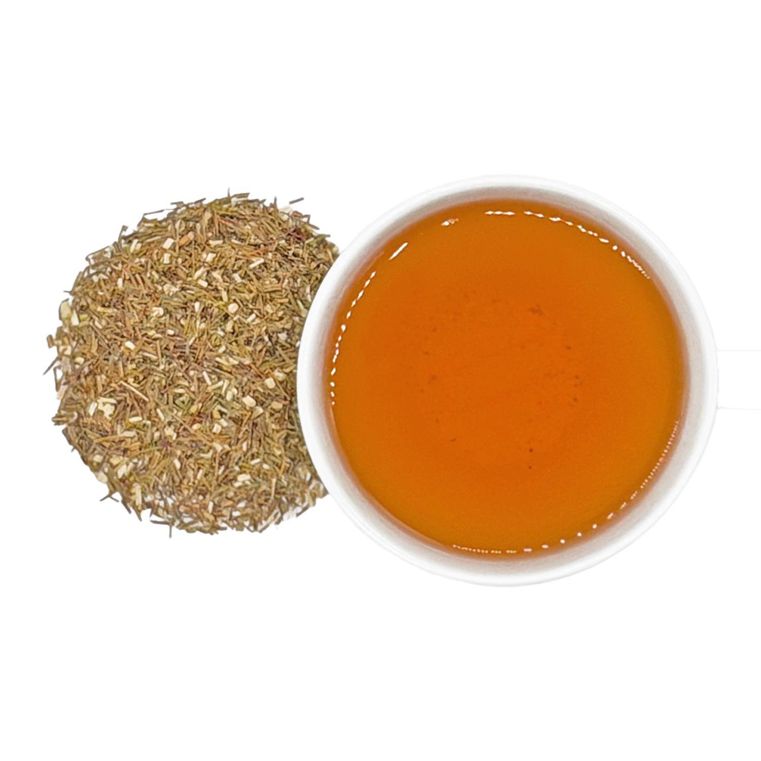 Grüner Rooibos aromatisiert mit Apfel-Amarettogeschmack Grüner Rooibos aromatisiert mit Apfel-Amarettogeschmack