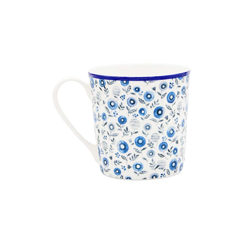 Teetasse „Blue Flowers”, 400 ml