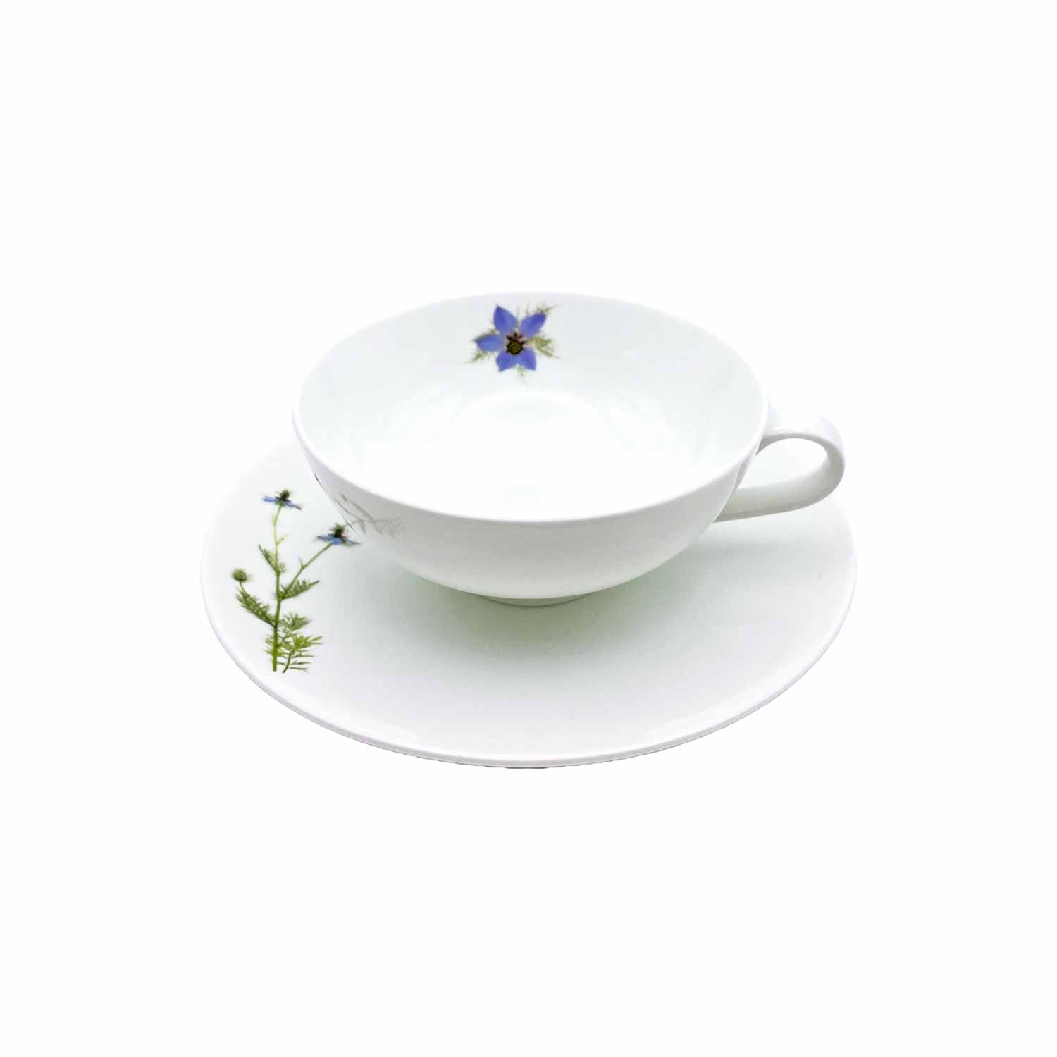 Teetasse mit Untertasse Nigella, 175 ml