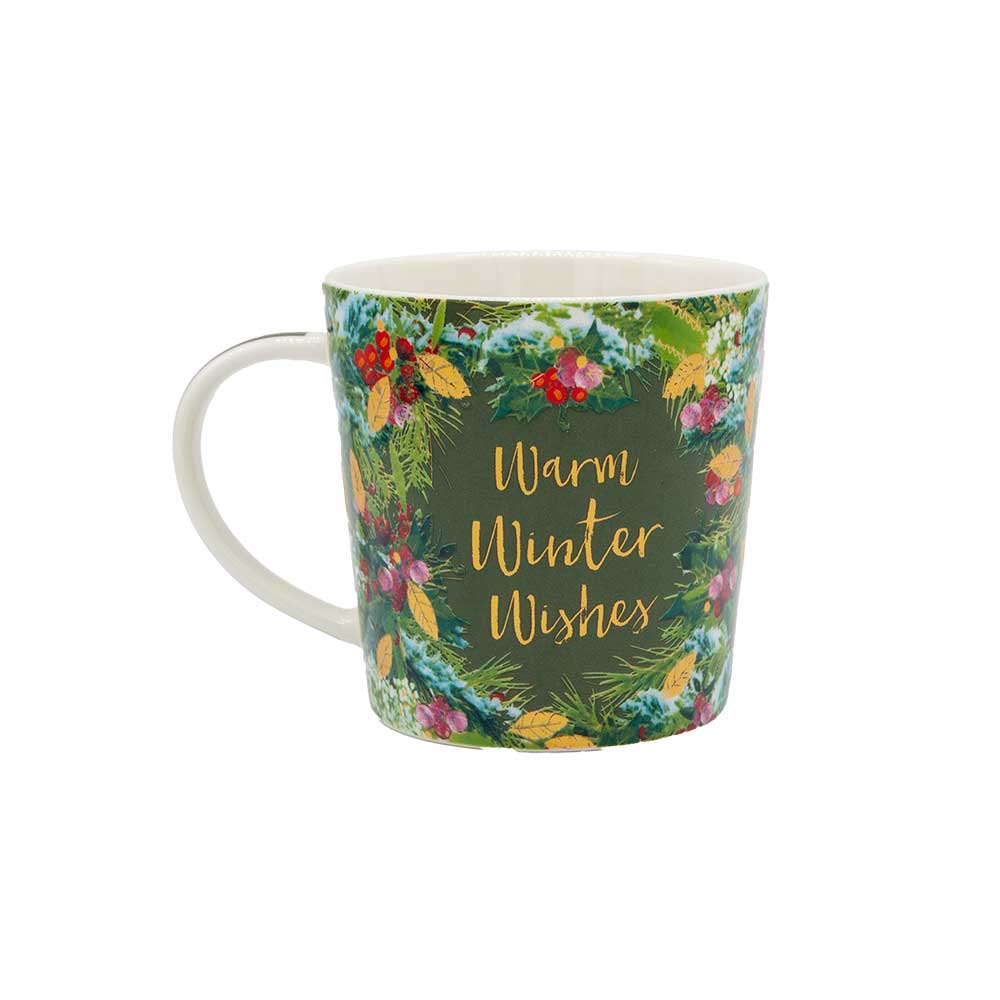 Teetasse Winter Wishes im Geschenkkarton 350ml New Bone China