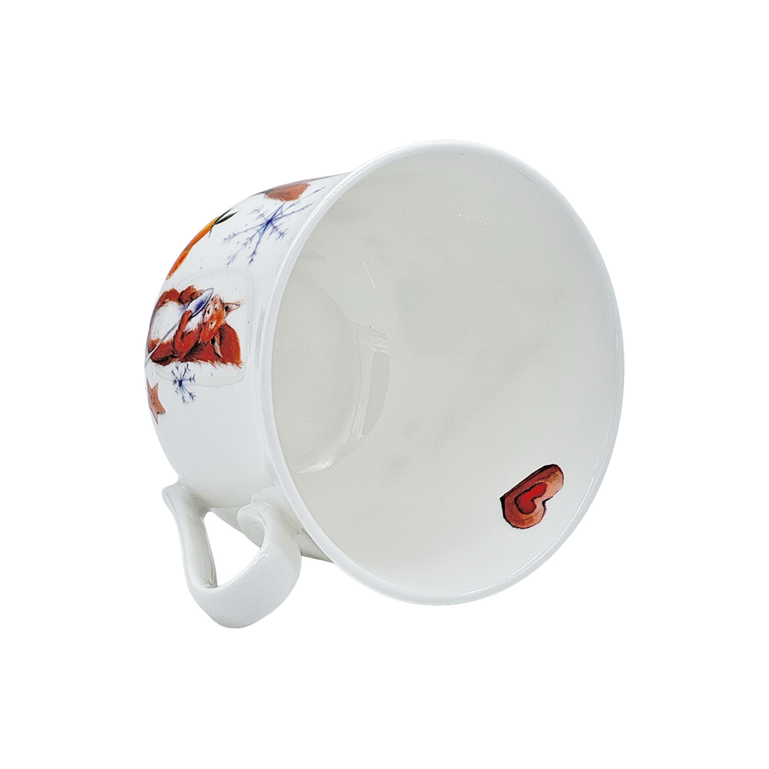 Teetasse „Süßes Eichhörnchen“ - Brilliantporzellan, ca. 400 ml