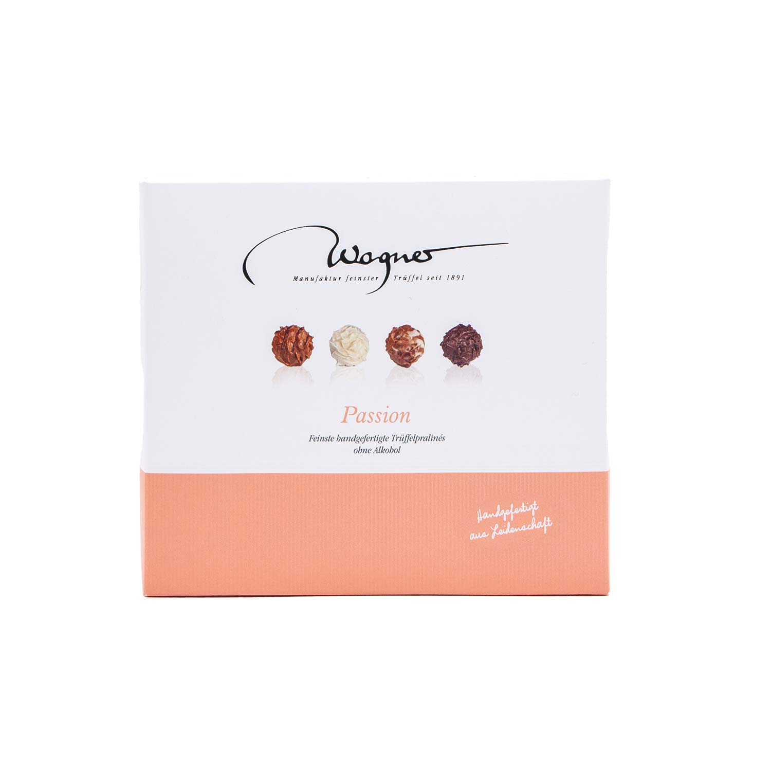 Trüffelpralinenmischung Passion, ohne Alkohol, 100 g Trüffelpralinenmischung Passion, ohne Alkohol, 100 g
