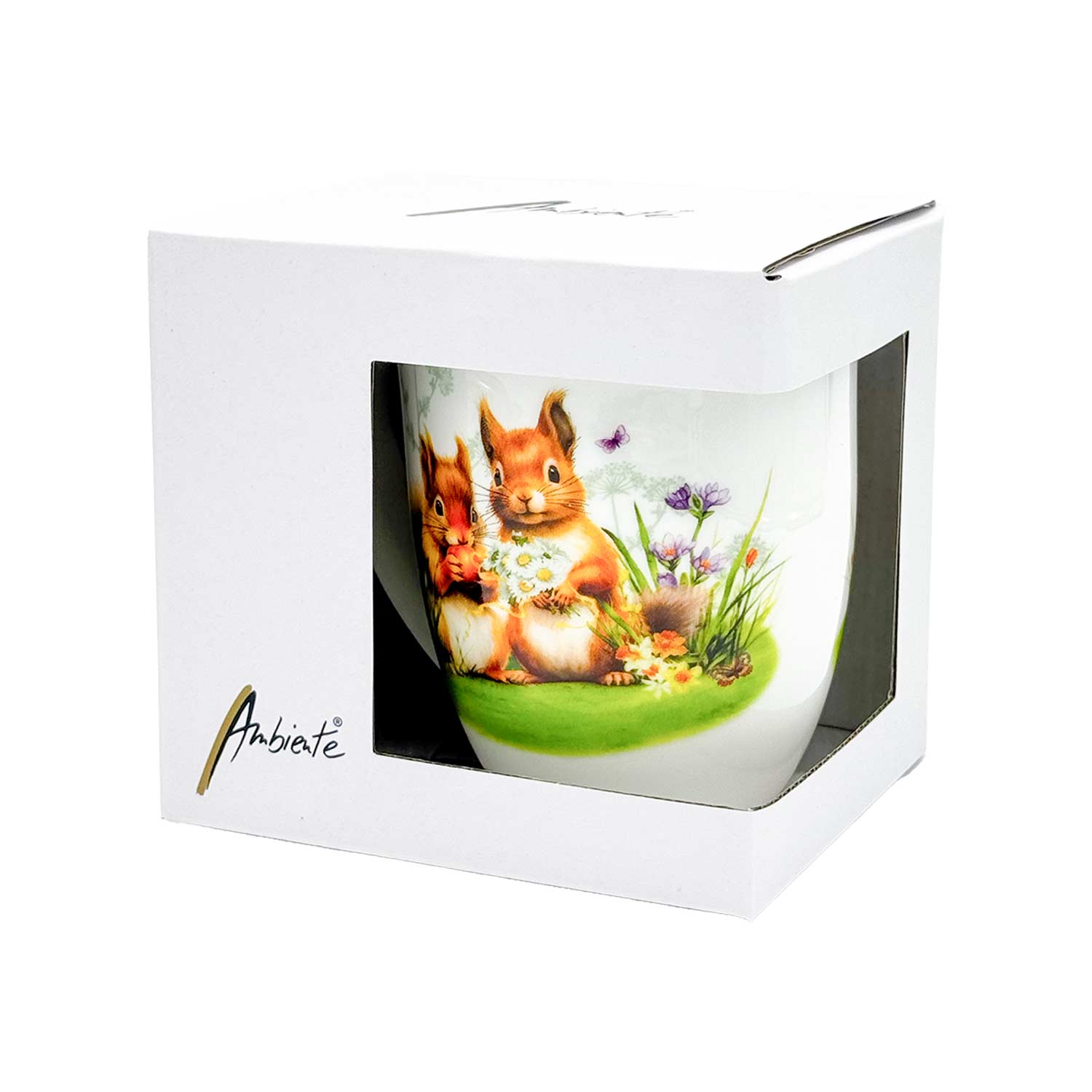 Teetasse „Little Squirrels“ – Waldzauber in der Hand Teetasse „Little Squirrels“ – Waldzauber in der Hand