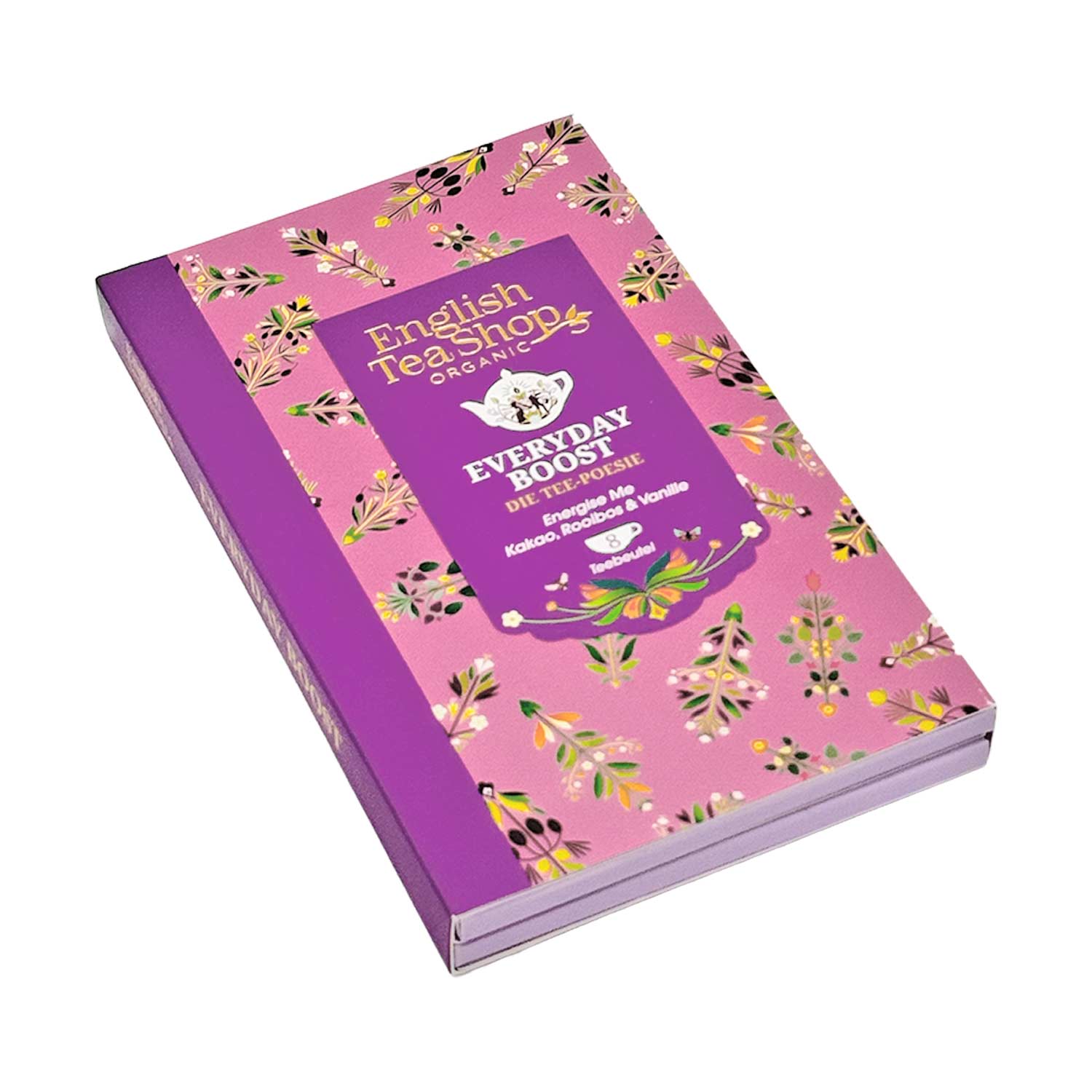 English Tea Shop - Tee-Poesie "Everyday Boost", 8 Teebeutel, BIO English Tea Shop - Tee-Poesie "Everyday Boost", 8 Teebeutel, BIO
