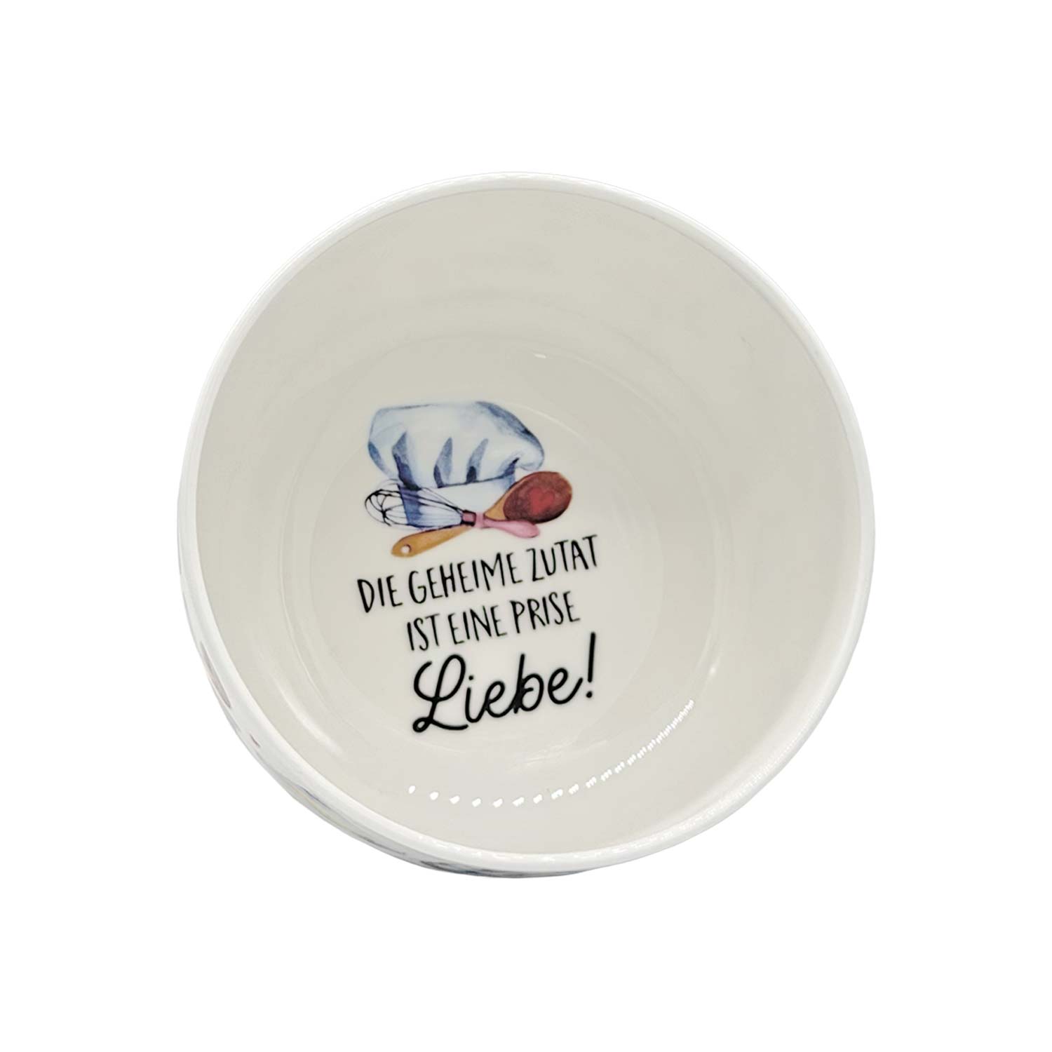 Müslischale „Backleidenschaft“ aus Fine Bone China – 700 ml Müslischale „Backleidenschaft“ aus Fine Bone China – 700 ml