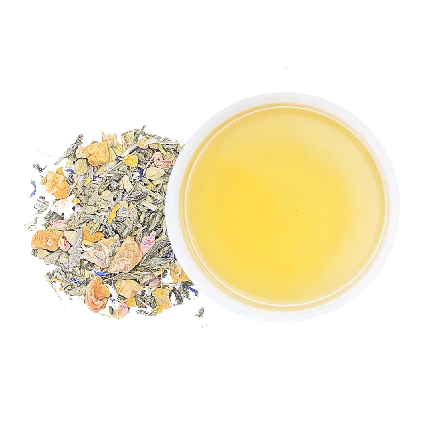 Warme Seele – Natürlich aromatisierte Grüntee-/Früchtemischung