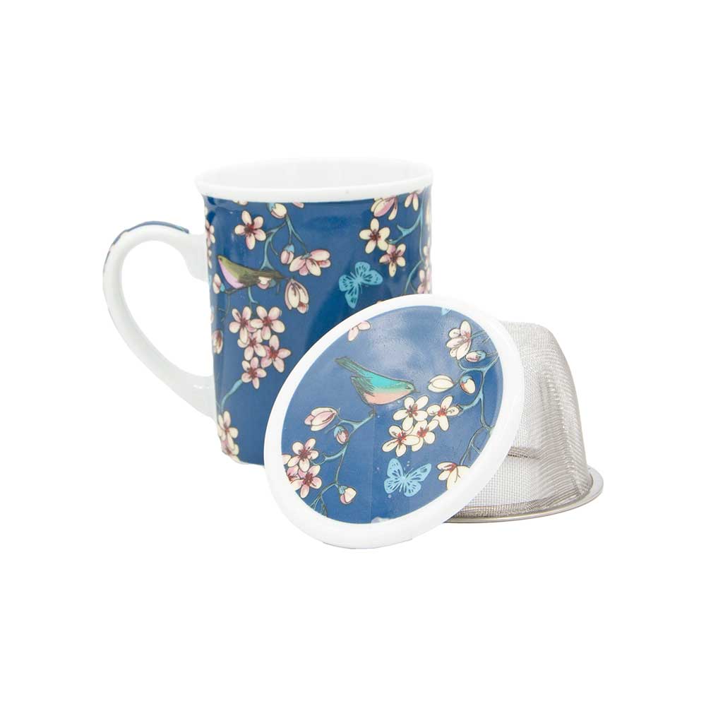 Kräuterteetasse Nessi, 3-teilig in Geschenkbox, 250 ml