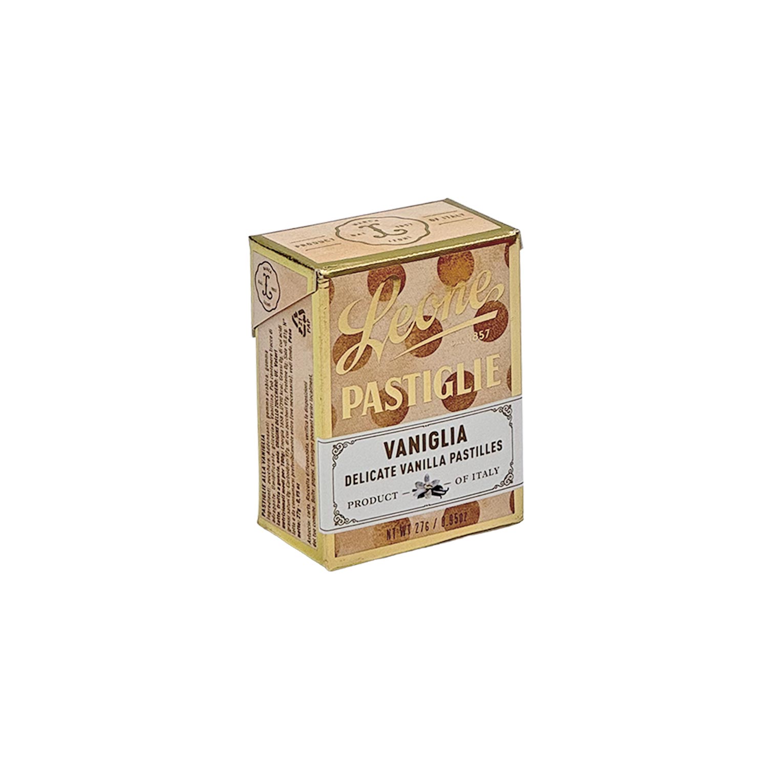 Pastiglie Leone Vanille – zart und elegant mit echter Bourbon-Note