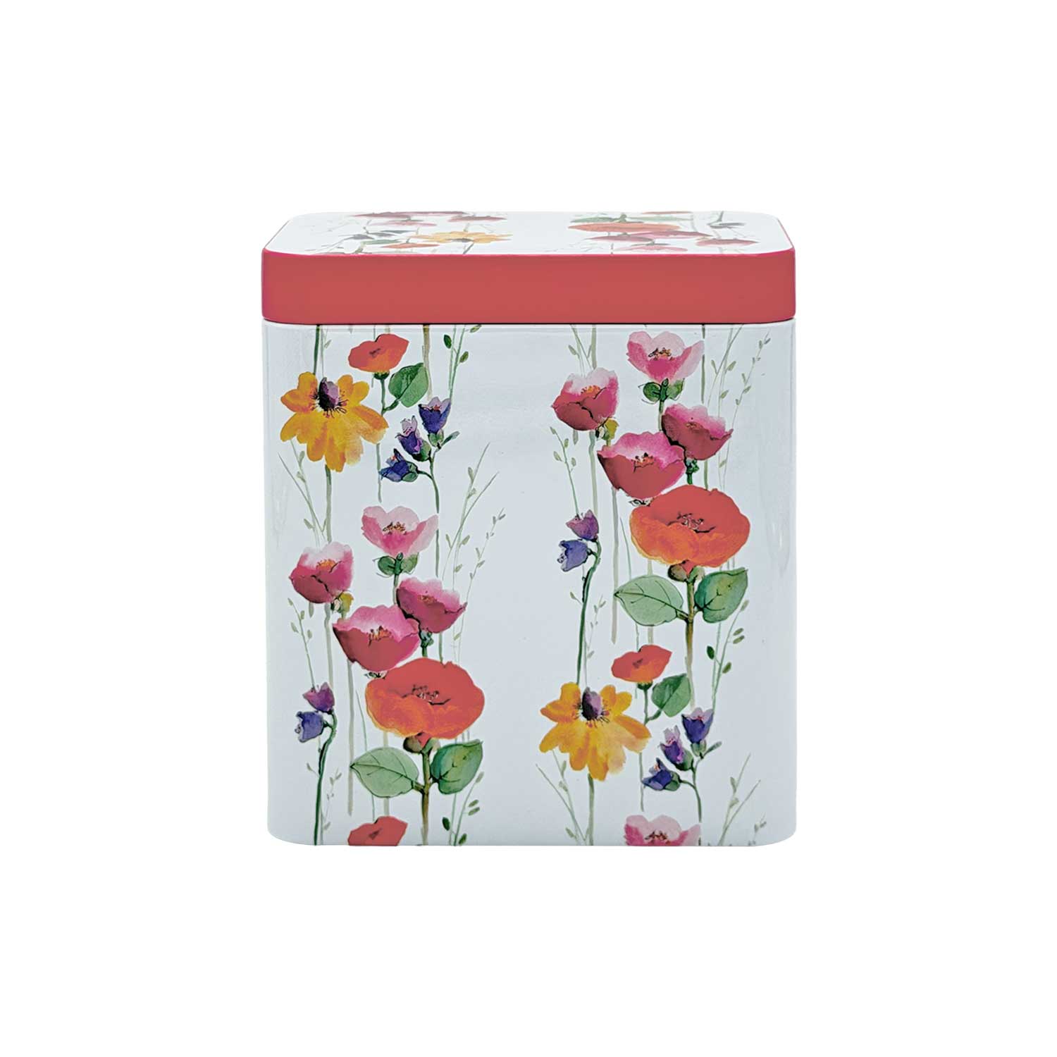 Teedose „Summer“ – dekorative Teedose mit Blumenmotiv, ca. 200g