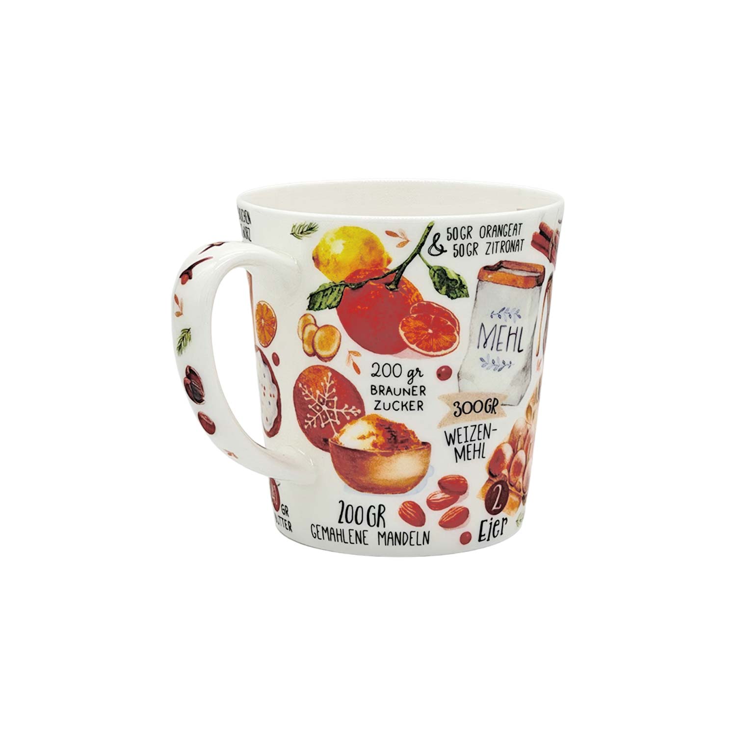 Teebecher „Lebkuchenbäckerei“ aus Fine Bone China – 500 ml Teebecher „Lebkuchenbäckerei“ aus Fine Bone China – 500 ml