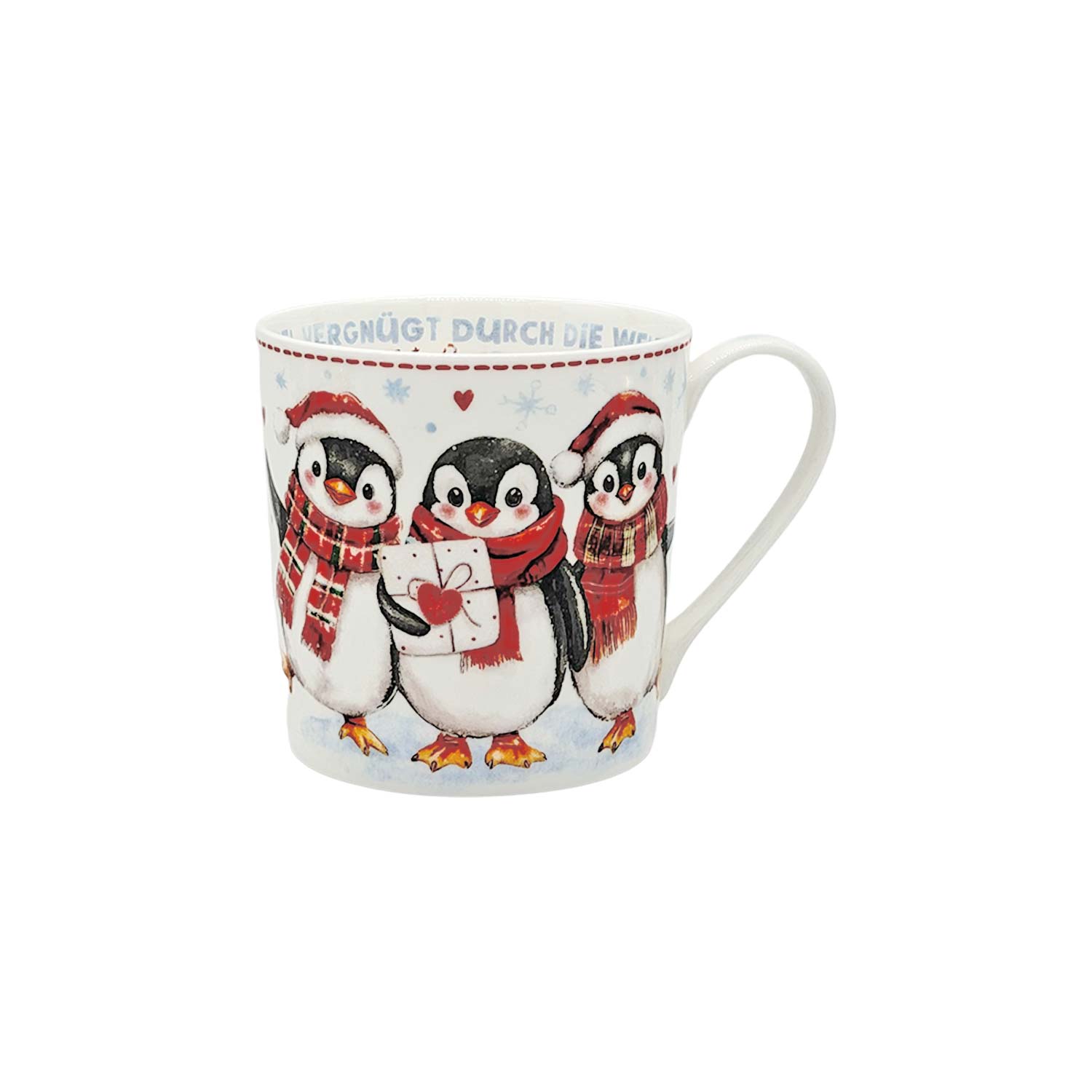Teetasse „Lustige Pinguine“ aus Fine Bone China – 400 ml Teetasse „Lustige Pinguine“ aus Fine Bone China – 400 ml