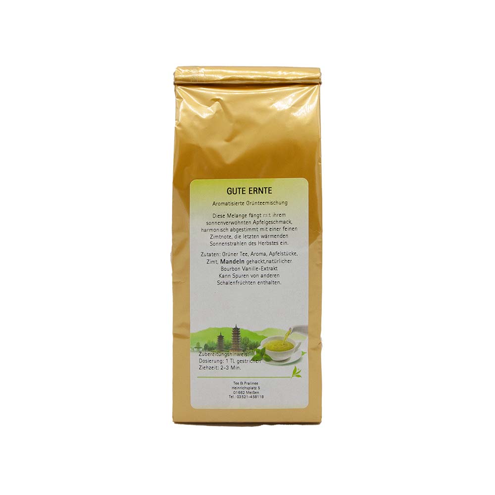 Gute Ernte – Aromatisierter grüner Tee
