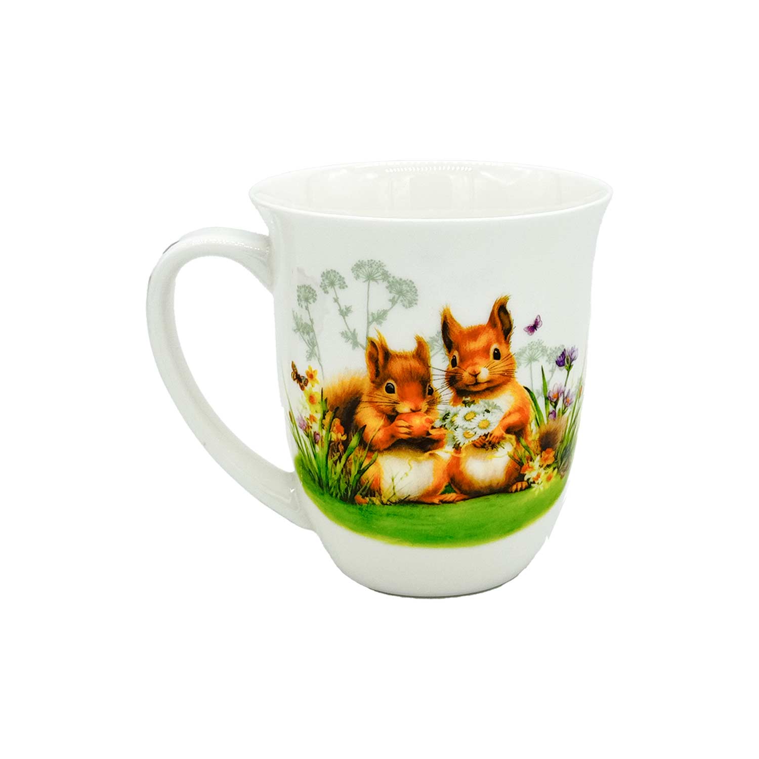 Teetasse „Little Squirrels“ – Waldzauber in der Hand Teetasse „Little Squirrels“ – Waldzauber in der Hand