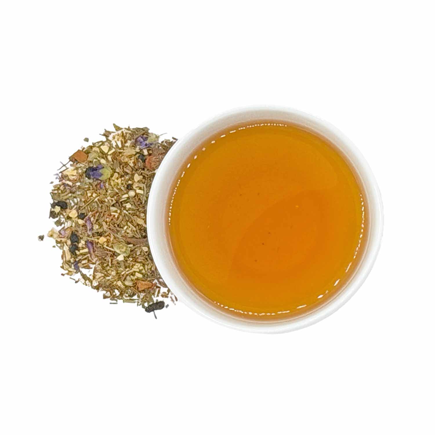 Holunderblüte Ingwer – koffeinfreie Kräuter-Rooibosmischung