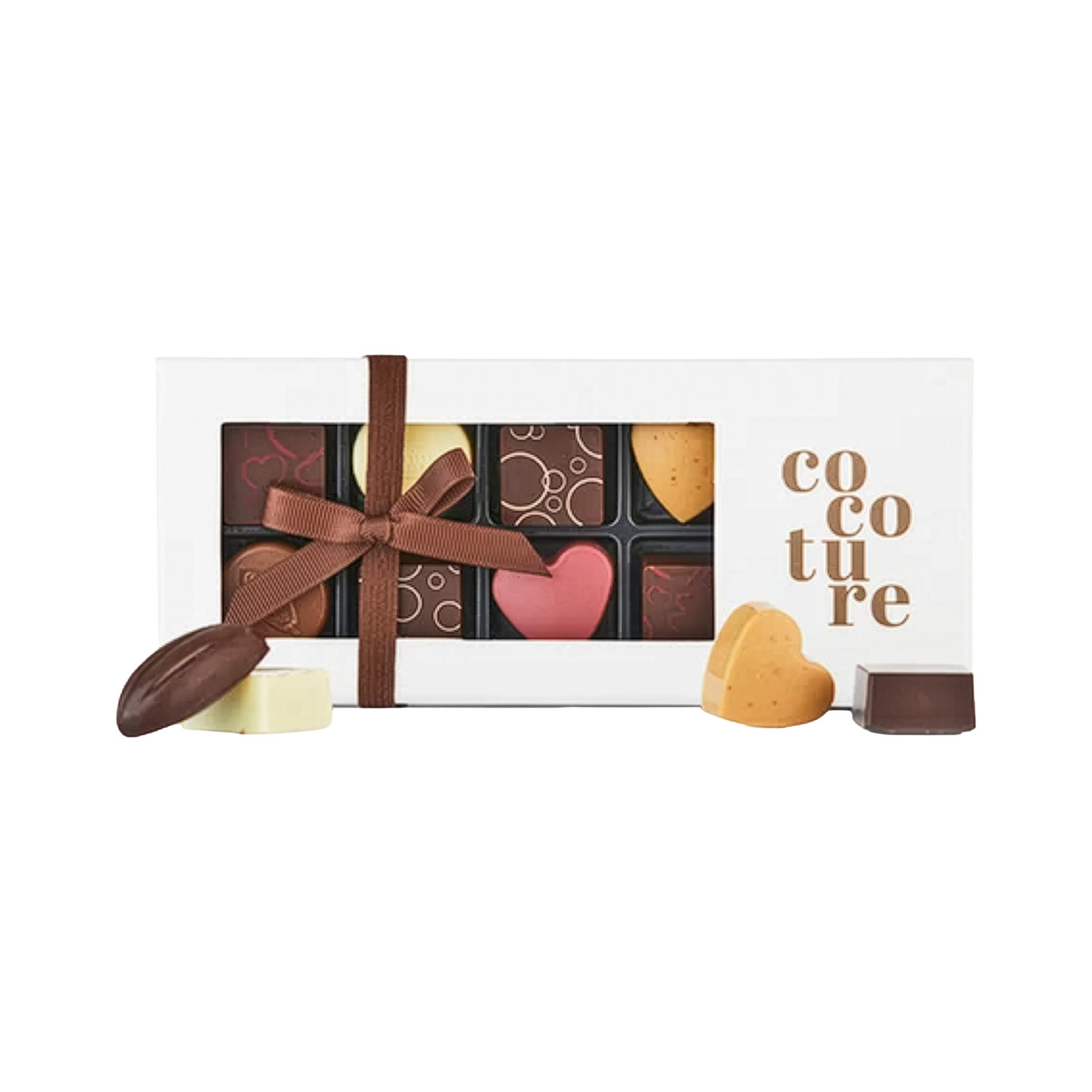 Cocoture Pralinenschachtel – 9 gefüllte Pralinen als stilvolles Valentinsgeschenk Cocoture Pralinenschachtel – 9 gefüllte Pralinen als stilvolles Valentinsgeschenk