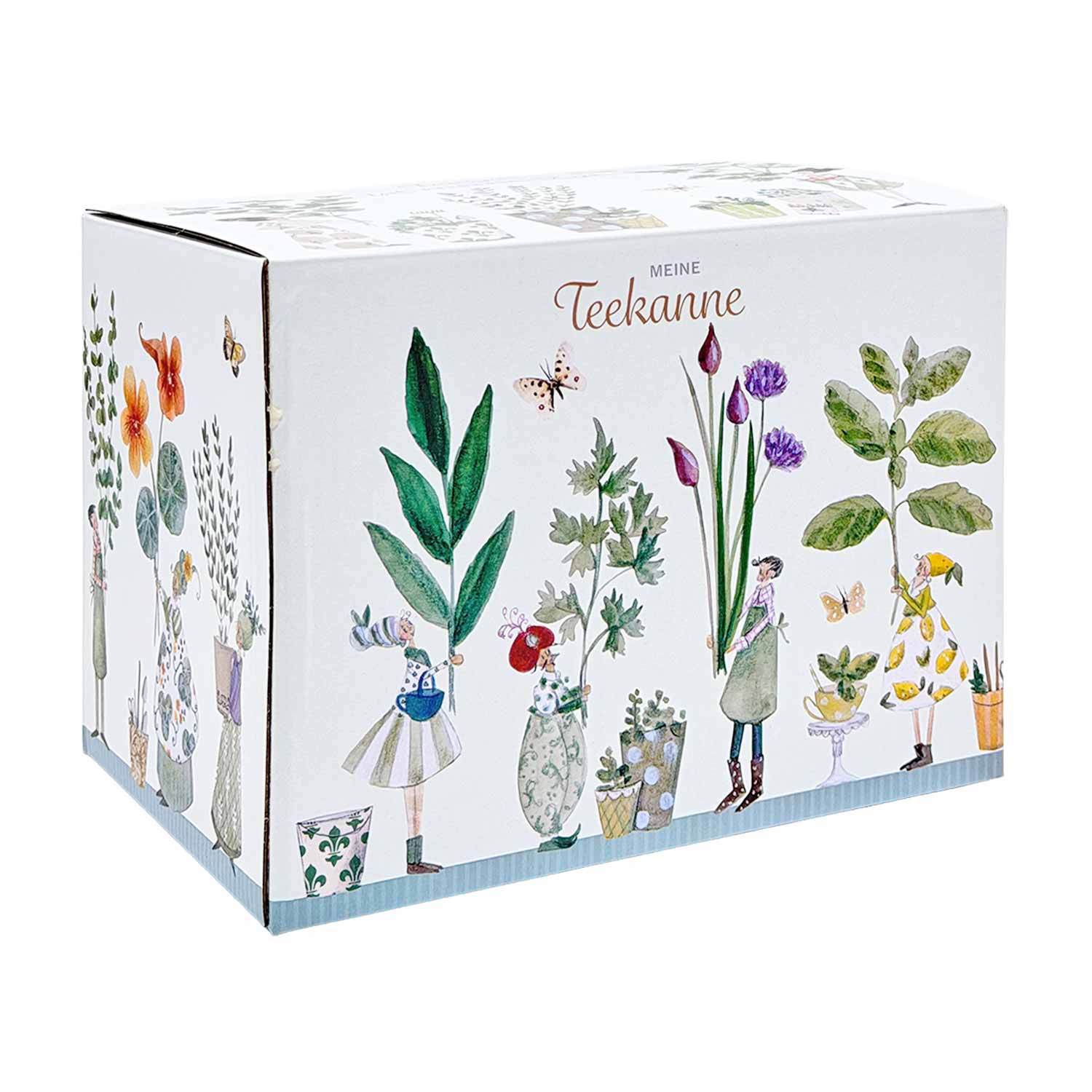 Teekanne „Kräutergarten“ – Dein Ritual zwischen Natur und Genuss