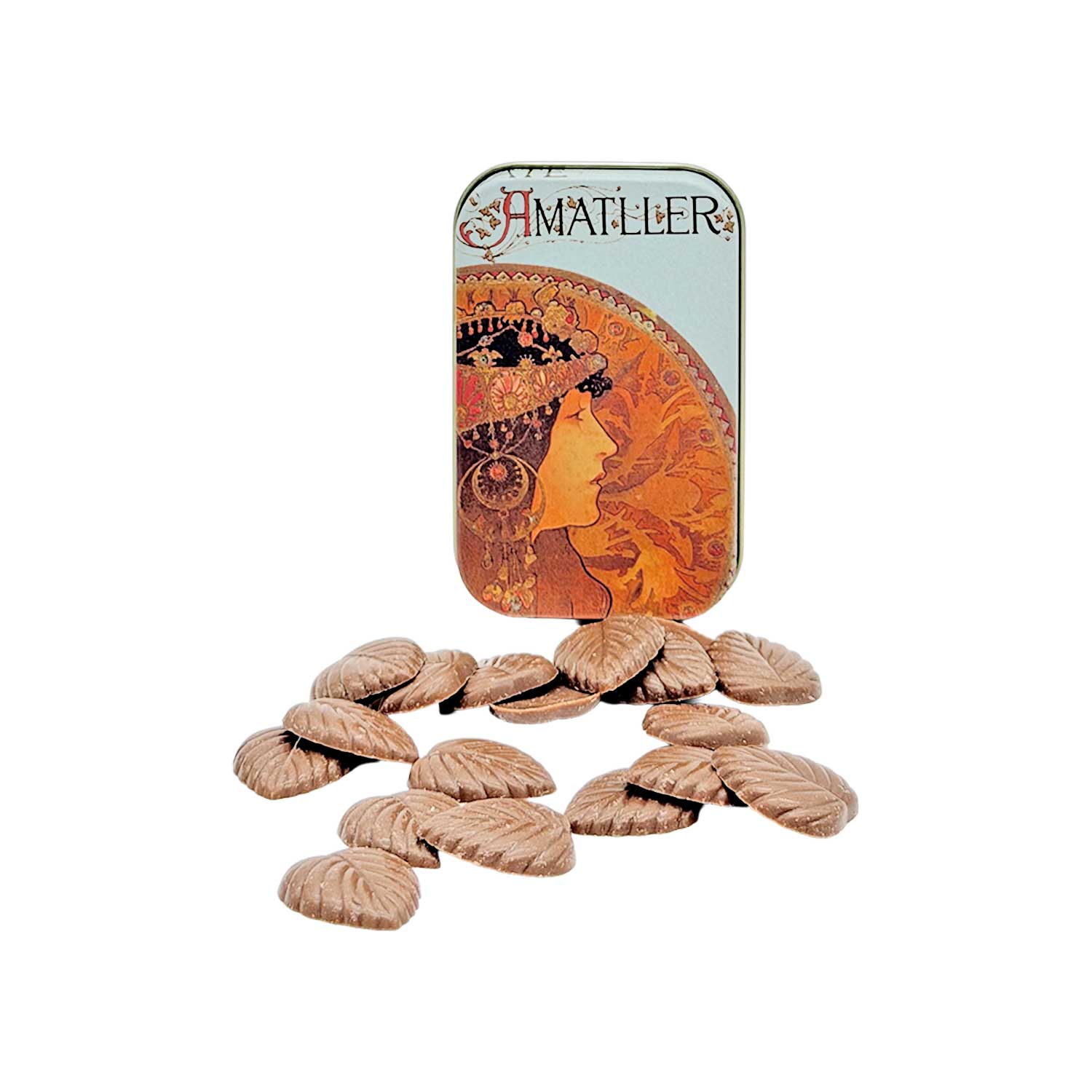 Chocolate Amatller Vollmilch-Schokoblätter mit 32 % Kakao – 30 g Chocolate Amatller Vollmilch-Schokoblätter mit 32 % Kakao – 30 g