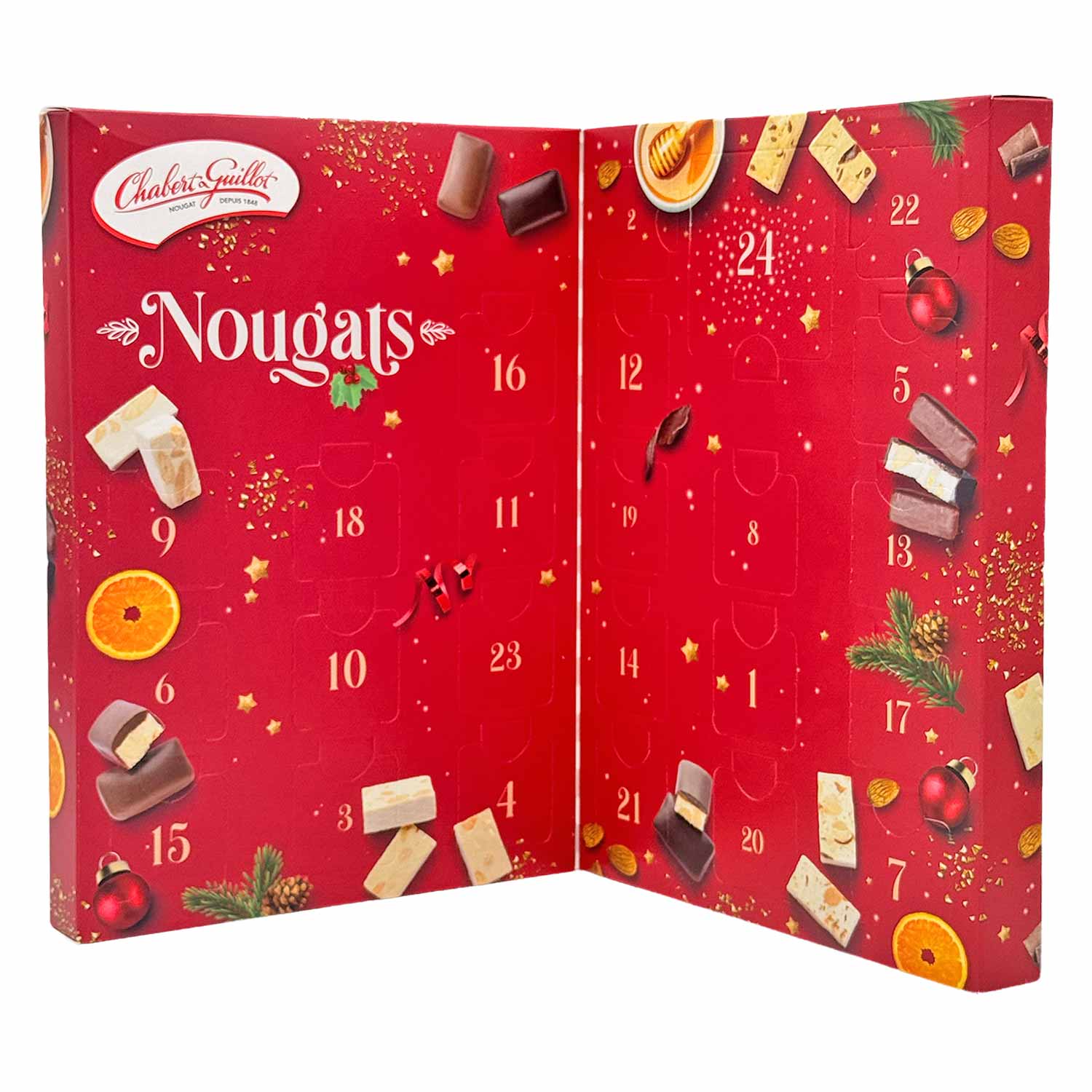 Chabert & Guillot Nougat-Adventskalender – Französischer Genuss für die Vorweihnachtszeit Chabert & Guillot Nougat-Adventskalender – Französischer Genuss für die Vorweihnachtszeit