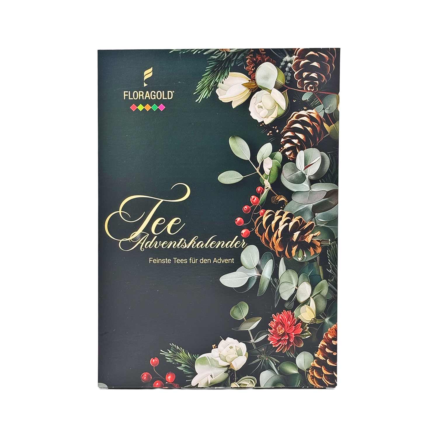 Floragold Tee-Adventskalender – Edler Teegenuss im stilvollen Booklet