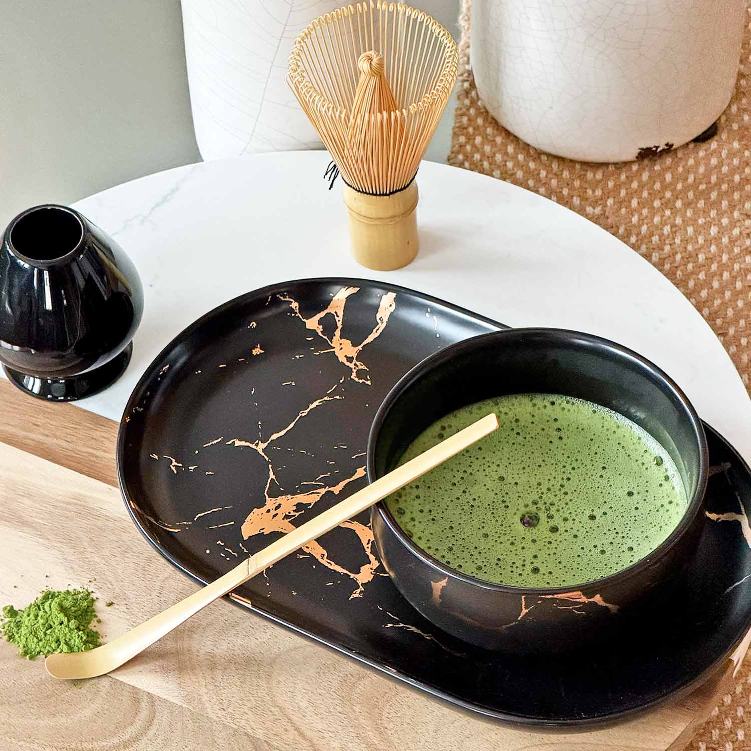 Matcha Set 5-tlg. „Yoru“ – Dein stilvoller Einstieg in die Welt des Matcha
