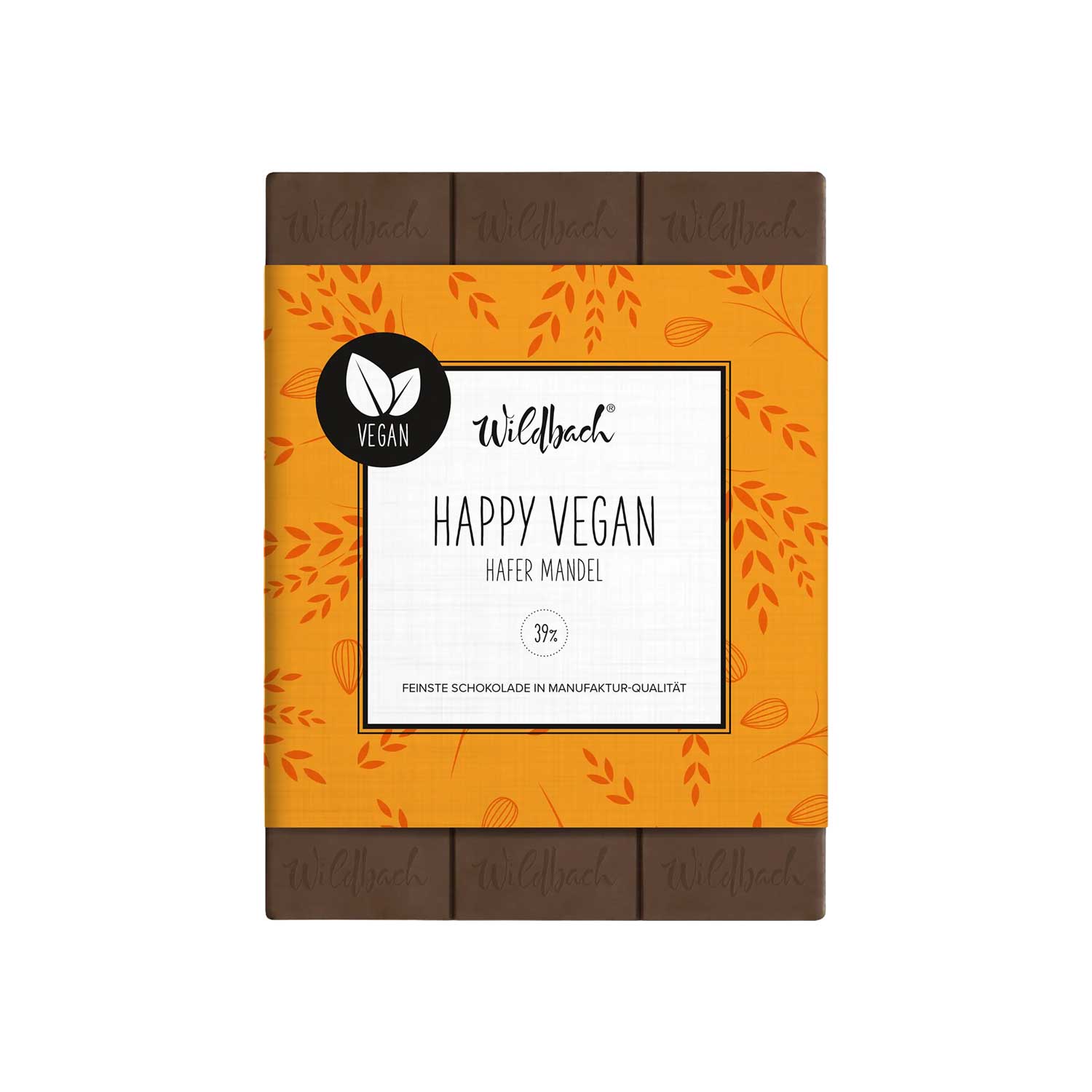 Wildbach „Happy Vegan“ – Hafer-Mandel-Schokolade Wildbach „Happy Vegan“ – Hafer-Mandel-Schokolade