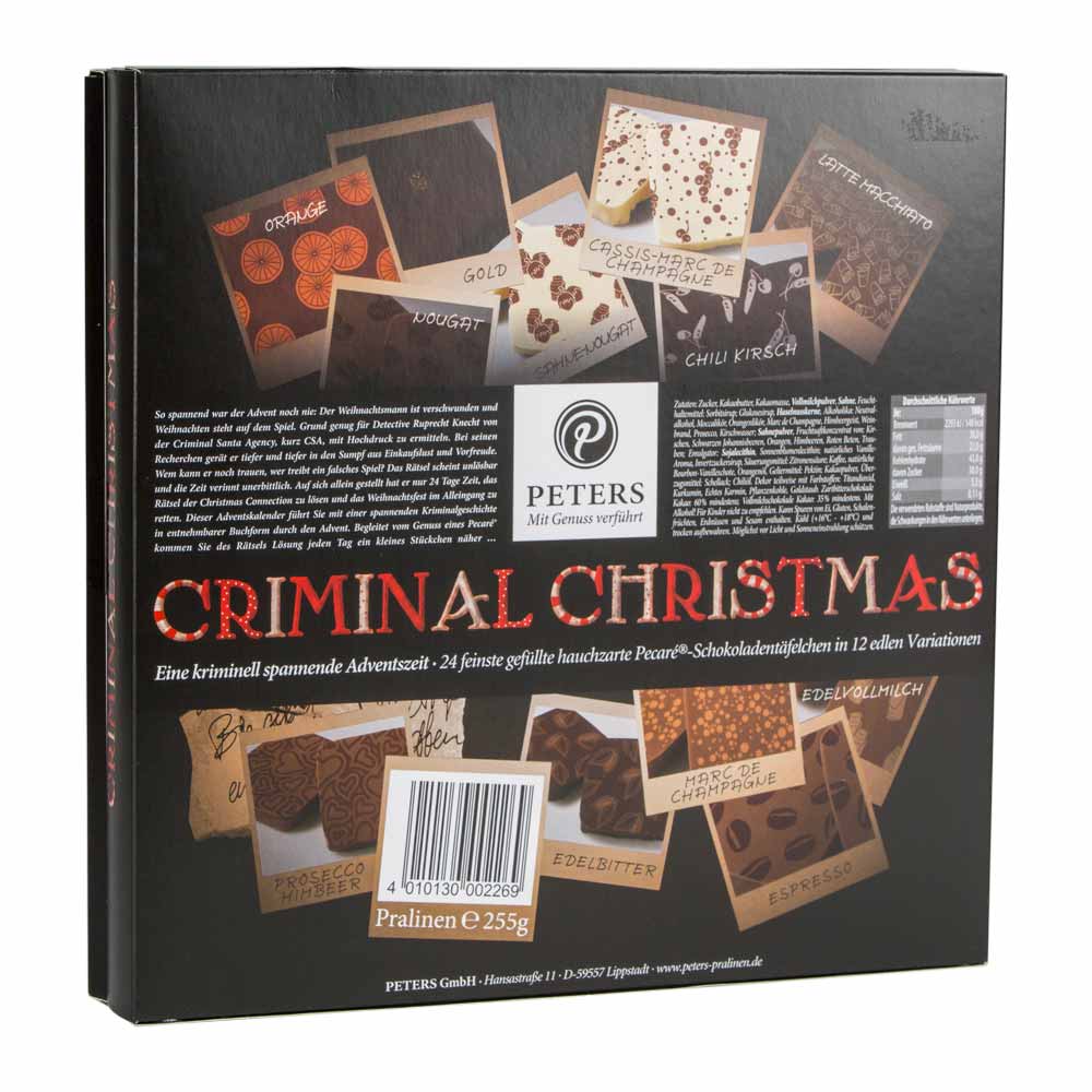Adventskalender Criminal Christmas "Die Verschwörung"