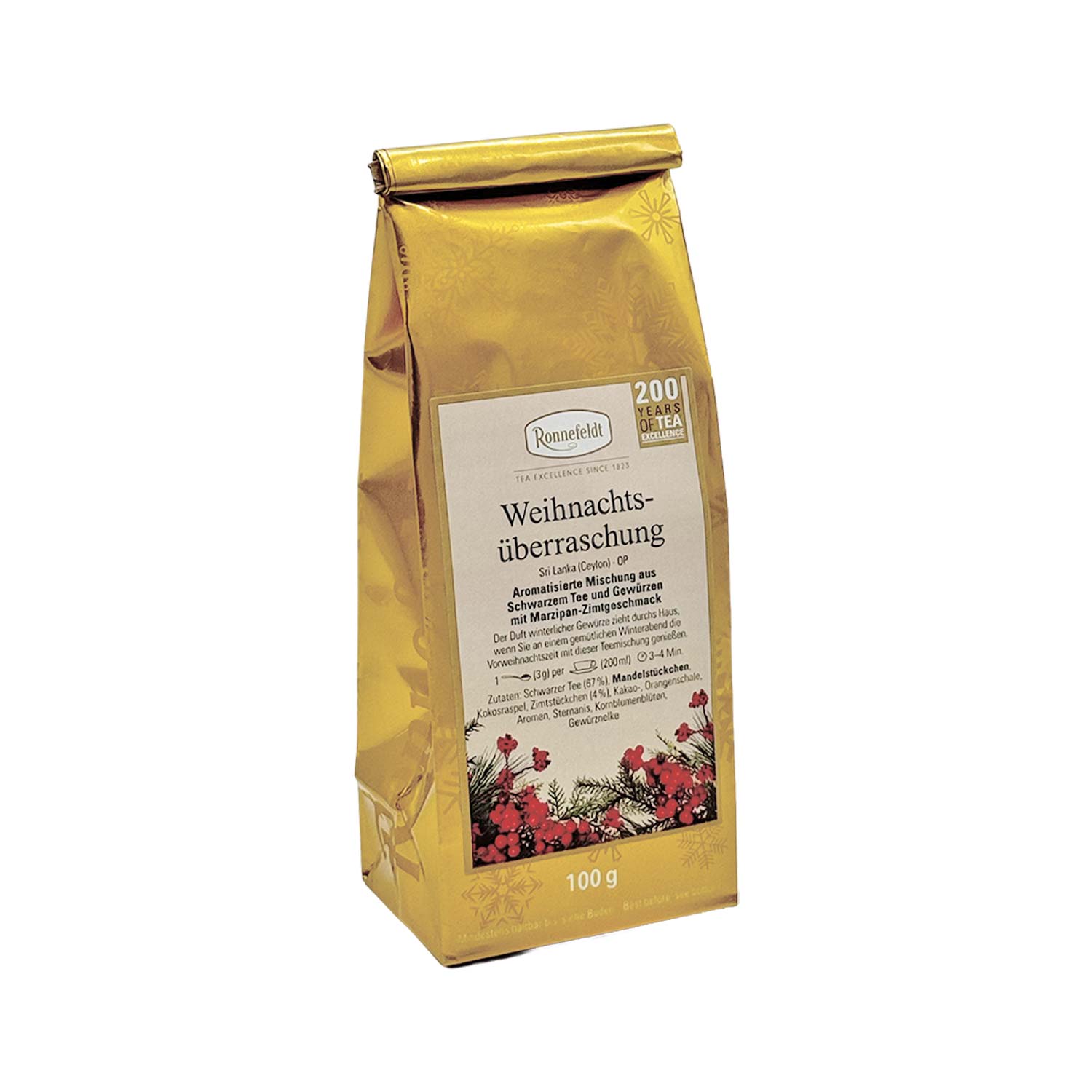 Schwarzer Tee Weihnachtsüberraschung – mit winterlichen Gewürzen Schwarzer Tee Weihnachtsüberraschung – mit winterlichen Gewürzen