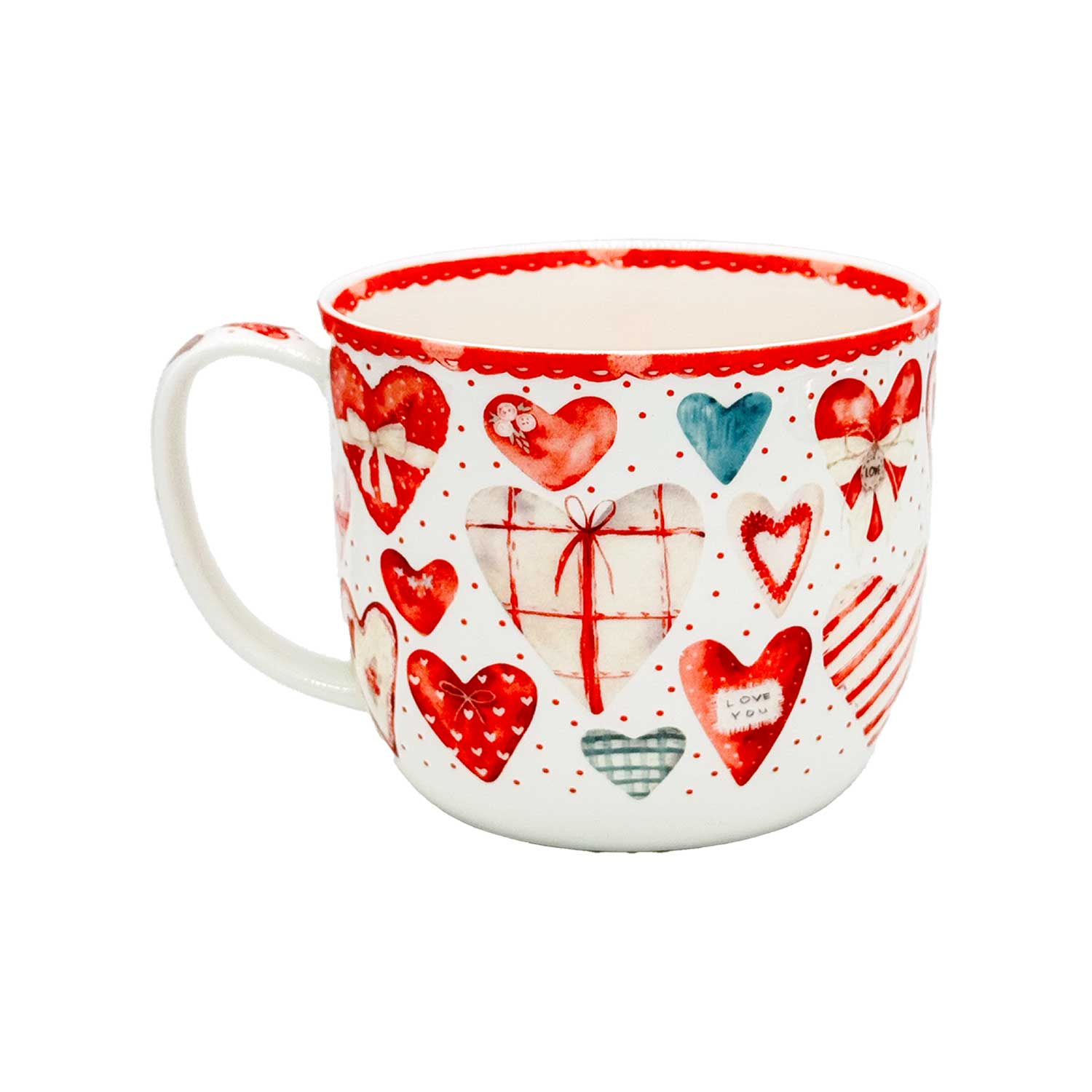 Jumbo-Teetasse „Herzen“ – Liebe, die in die Tasse passt Jumbo-Teetasse „Herzen“ – Liebe, die in die Tasse passt
