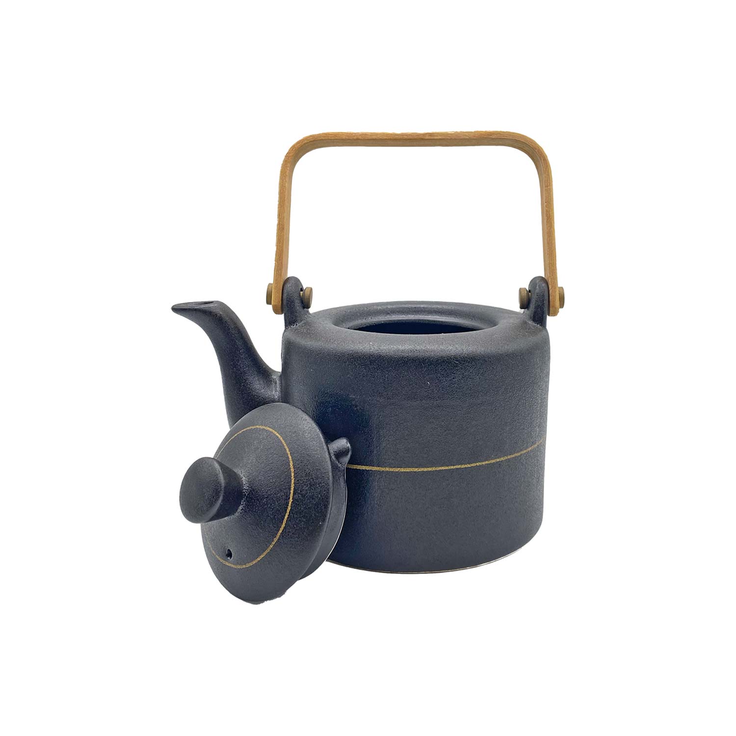 Tee-Set Felipa, 3-teilig, schwarz/gold Tee-Set Felipa, 3-teilig, schwarz/gold