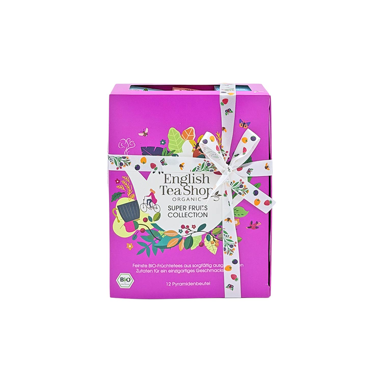 BIO-Teegeschenk „Super Fruit Tee Kollektion“ – Fruchtige Vielfalt zum Verschenken