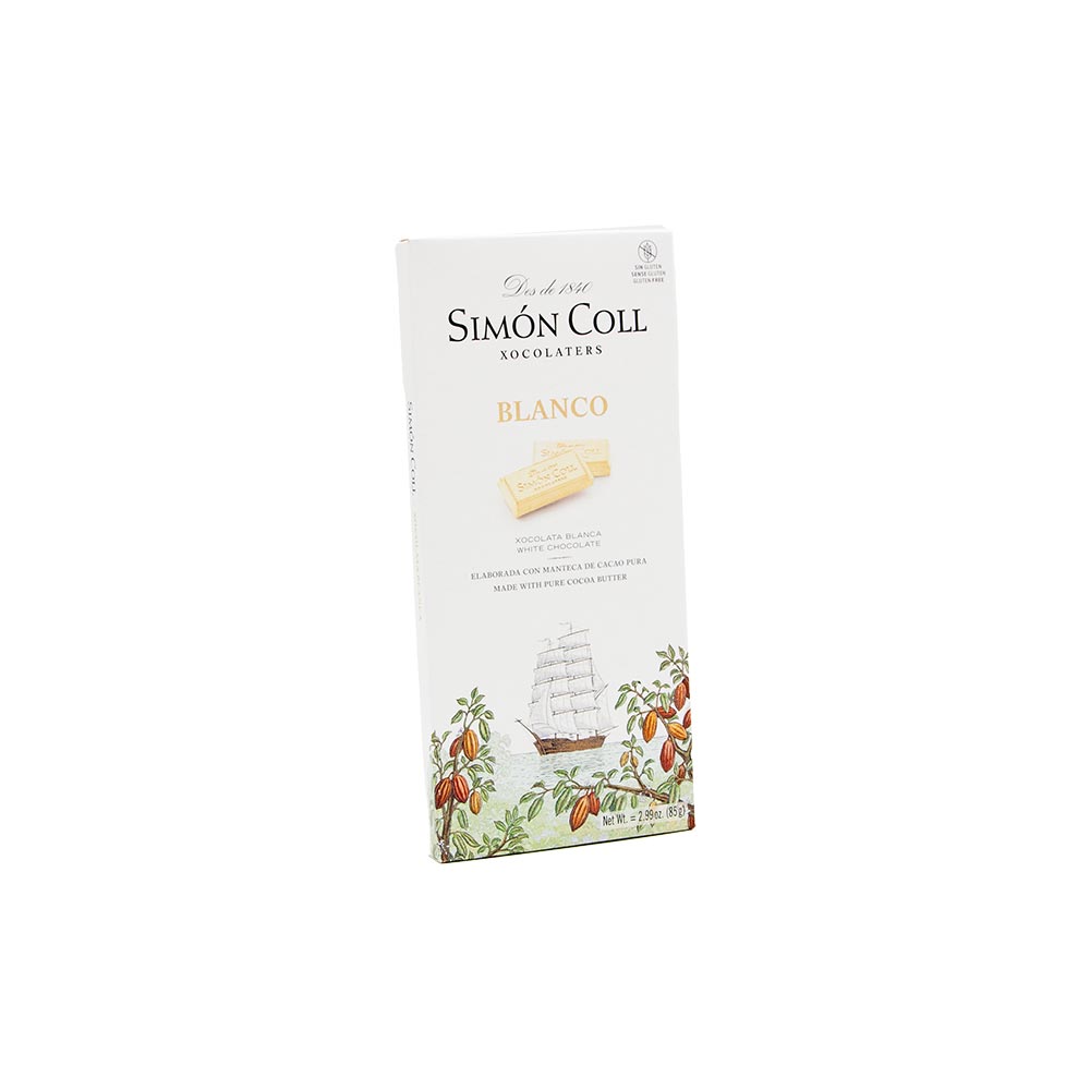 Simon Coll weiße Schokolade Blanco, 85 g