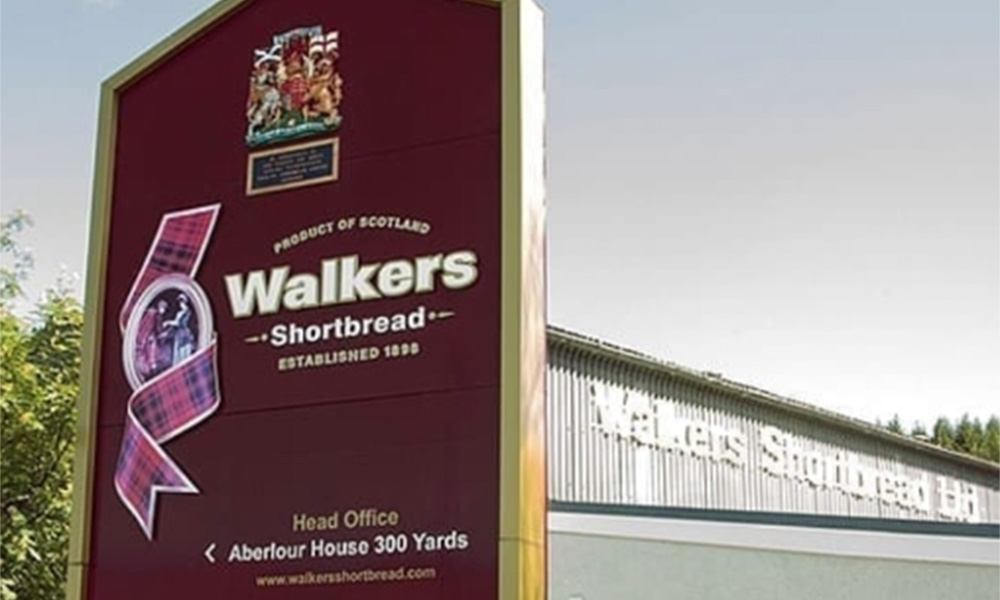 Walkers Firmensitz in Aberlour