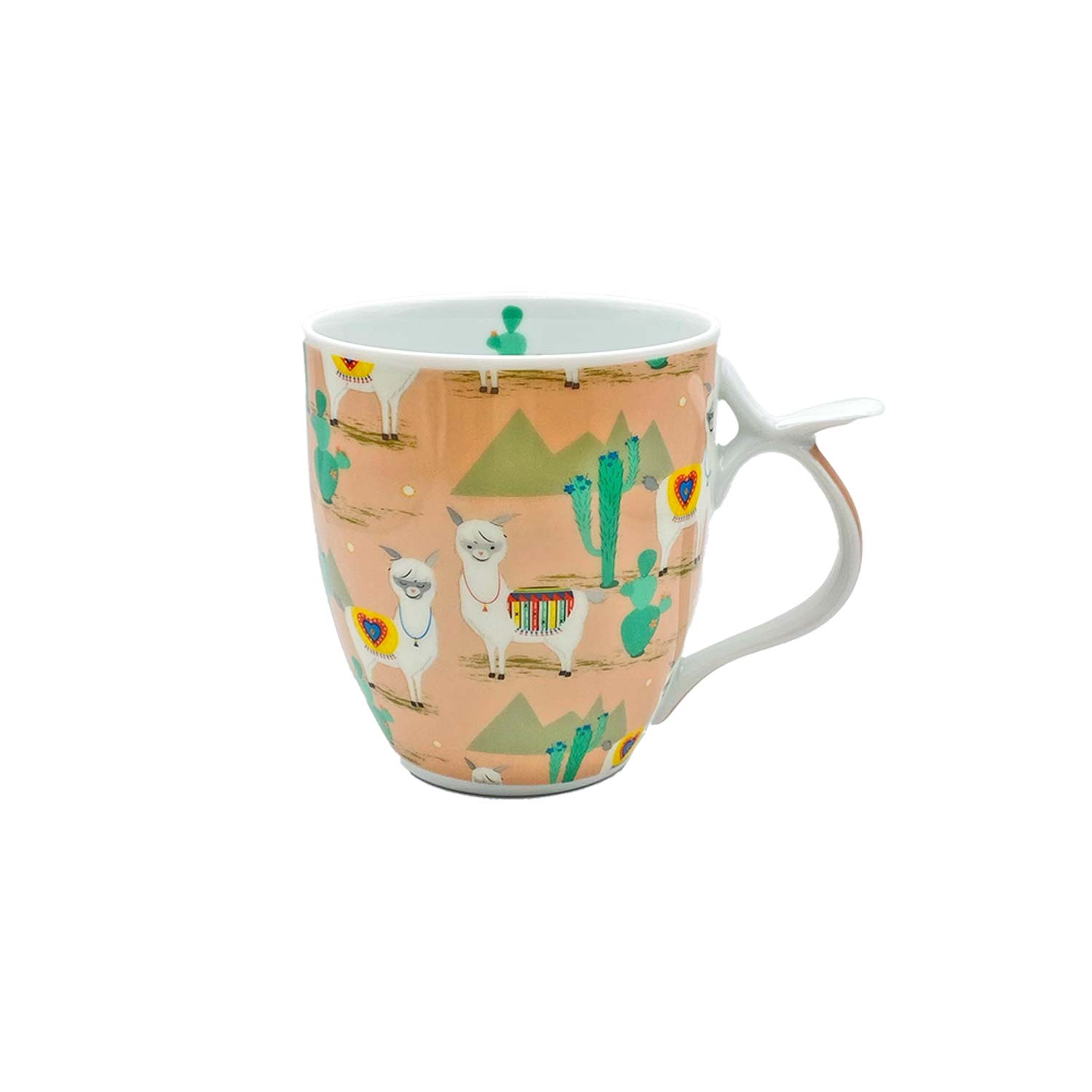 Teetasse Andenwelt mit Lama, 350 ml Teetasse Andenwelt mit Lama, 350 ml