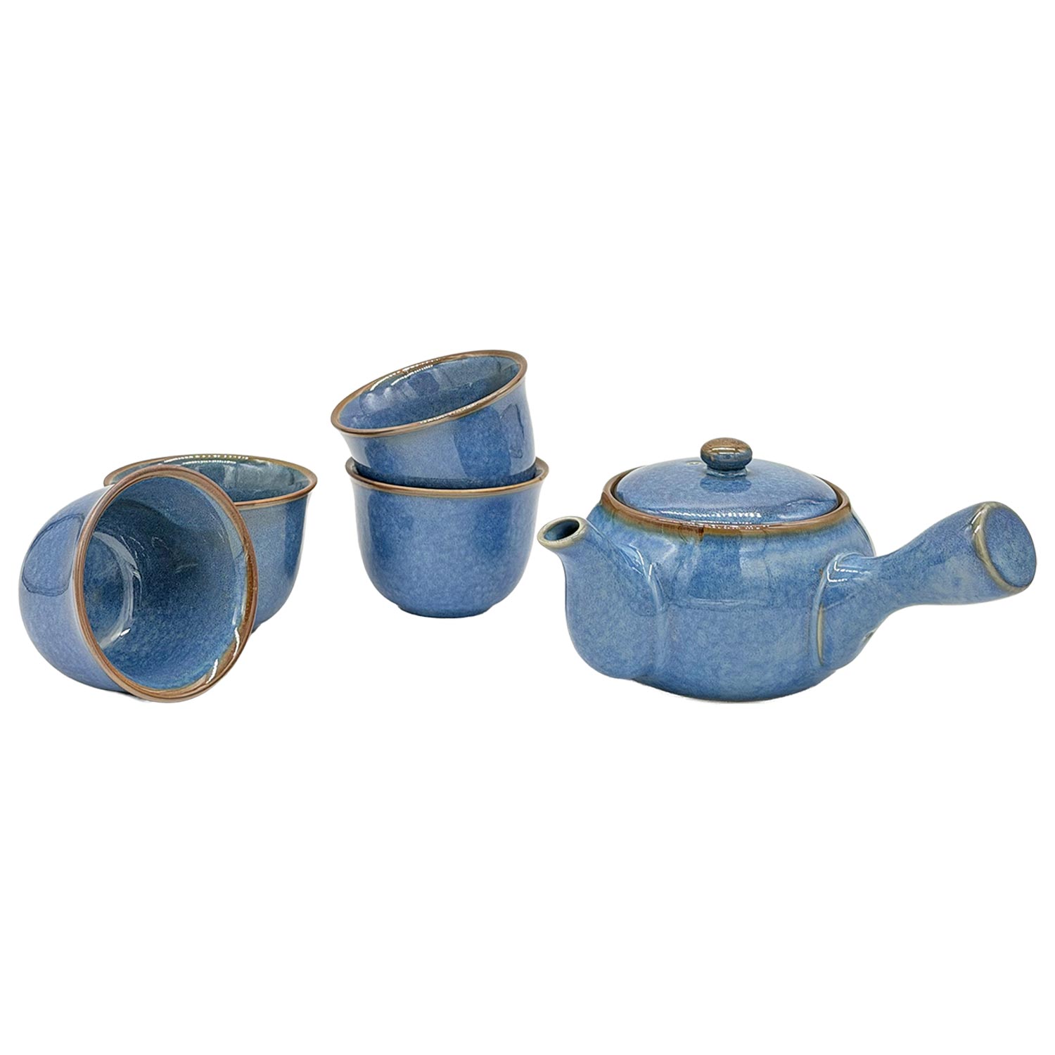 Japanisches Kyusu Teeset „Nagisa“ – Ruhe, Tiefe & authentischer Teegenuss