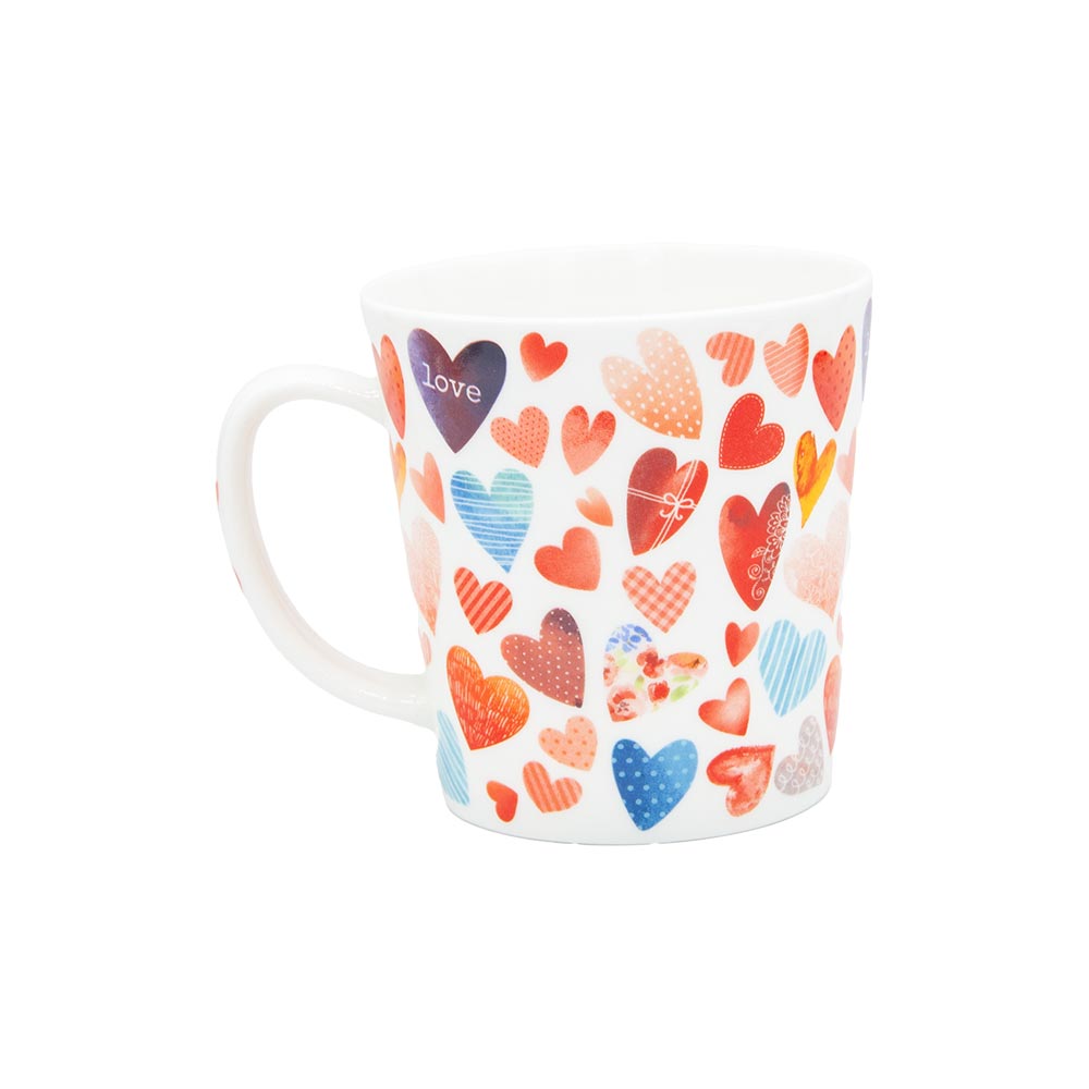 Teetasse „Happy Hearts”, 450 ml