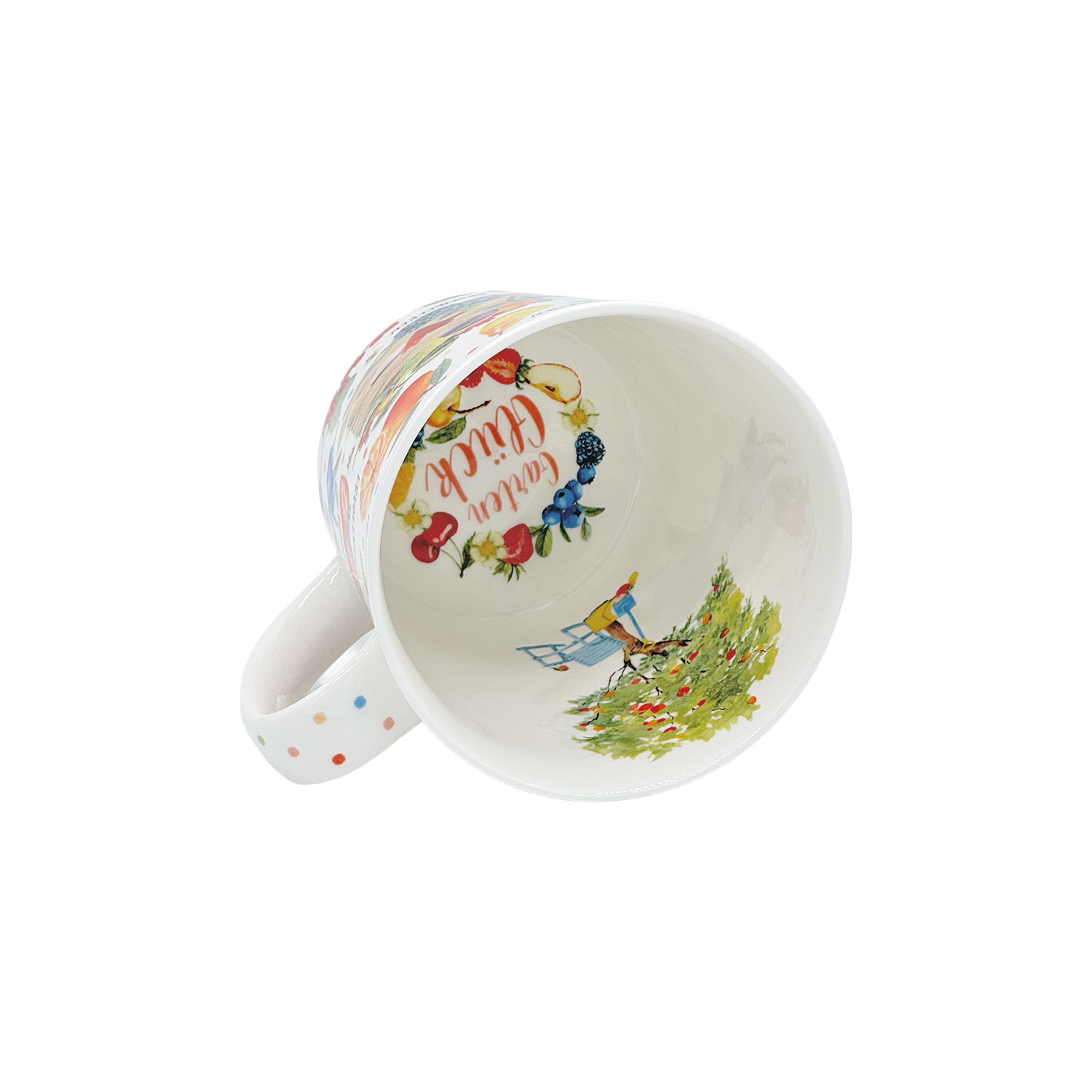 Teetasse „Gartenfrüchte“ - Sommerzeit, ca. 500 ml