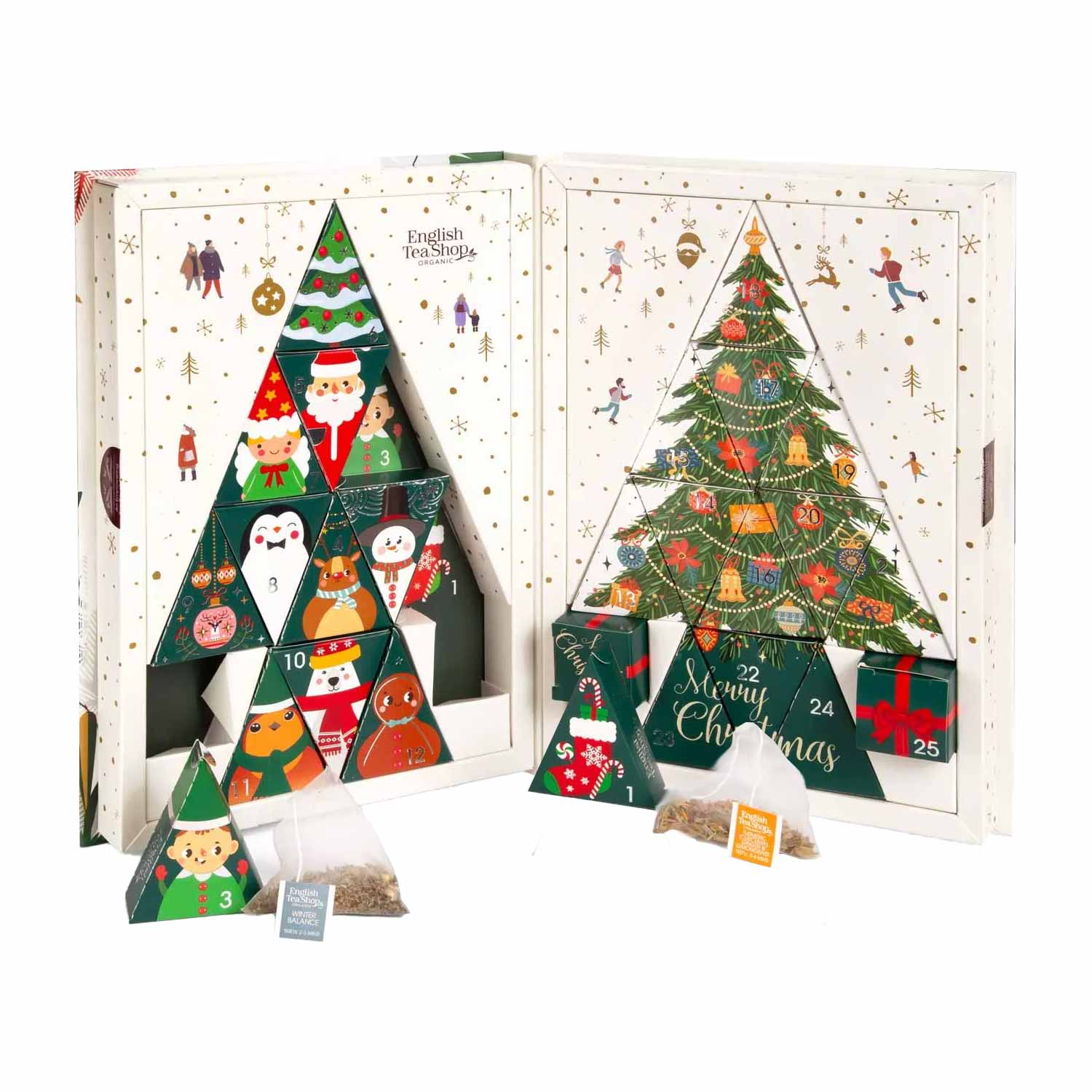 BIO Tee Adventskalender „Teebuch“ – Teegenuss für jeden Tag im Advent