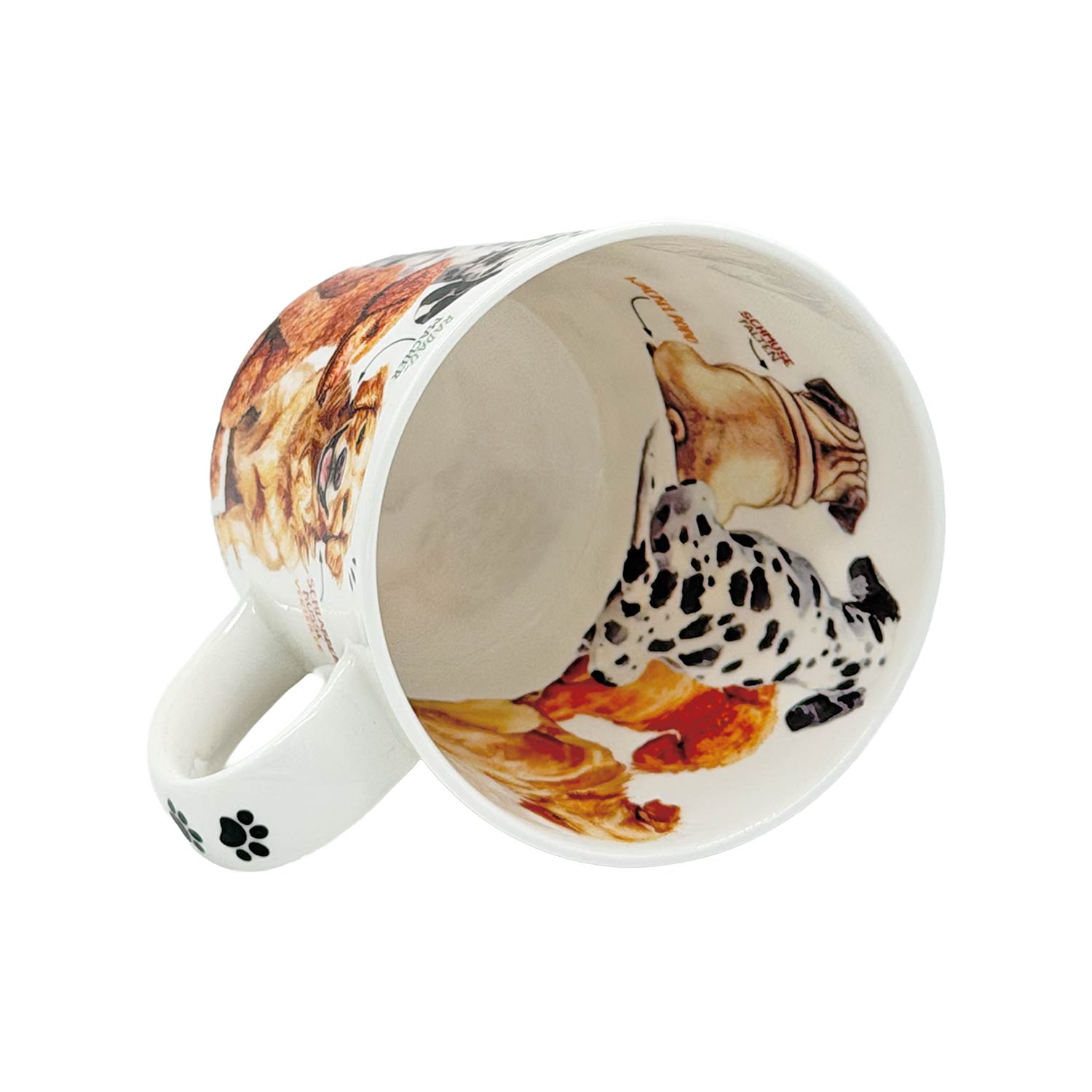 Teetasse „Hundefreunde“ – Fine Bone China, 500 ml